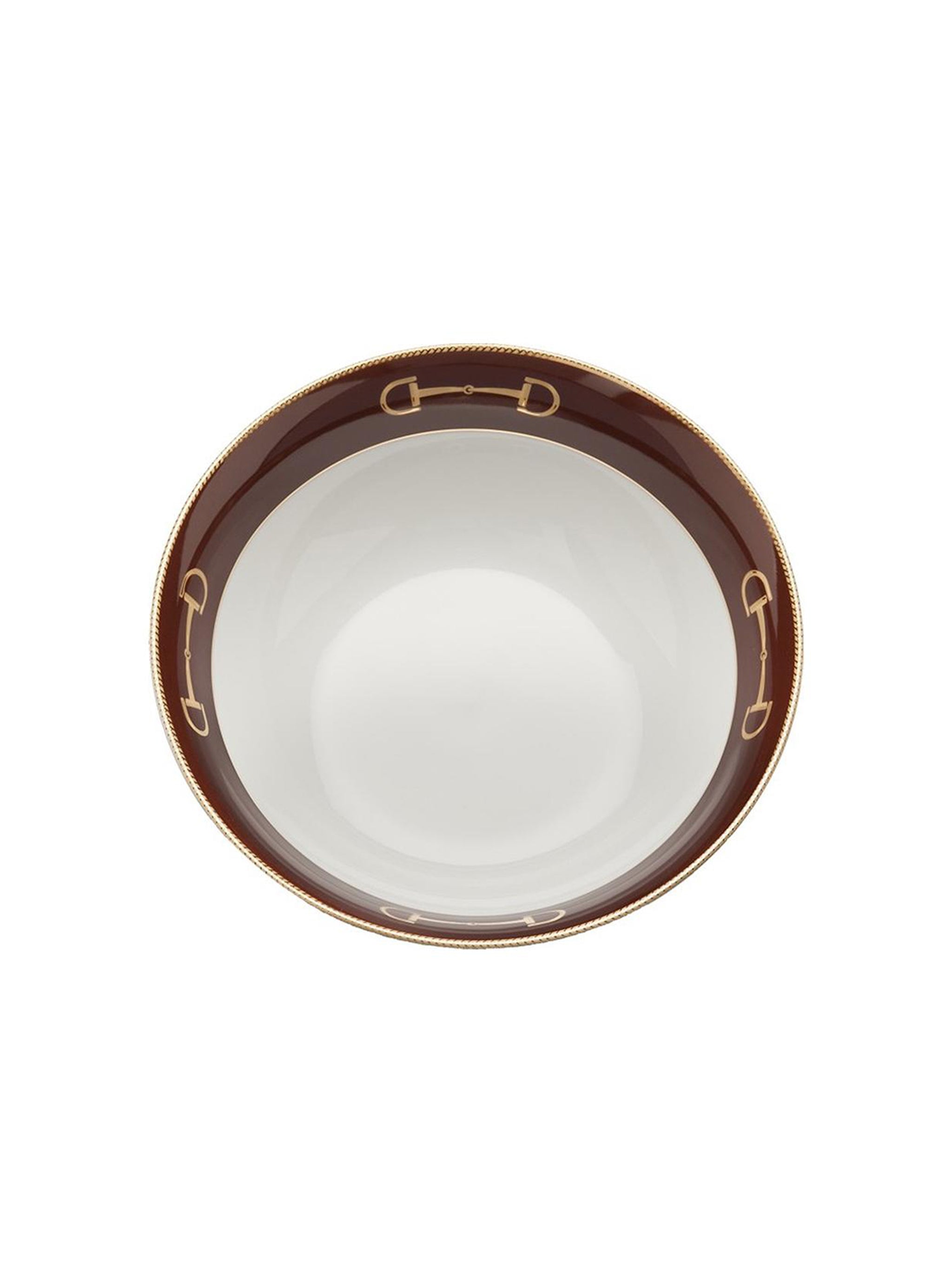 Julie Wear Cheval Chestnut Brown Serve Bowl