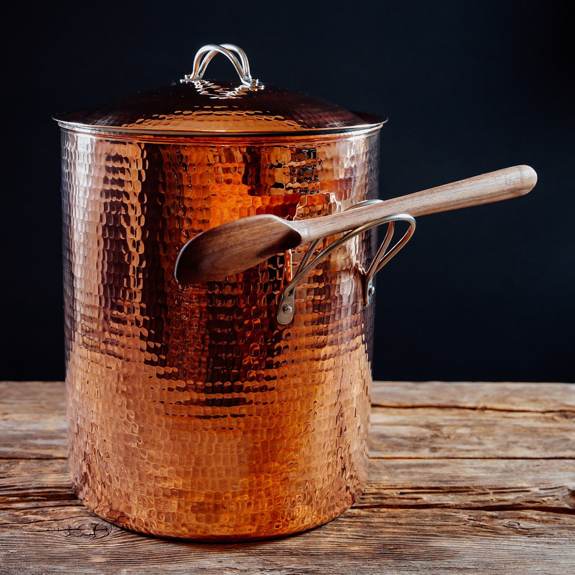 Big, Beautiful Copper Stock Pots - Thumbnail 5