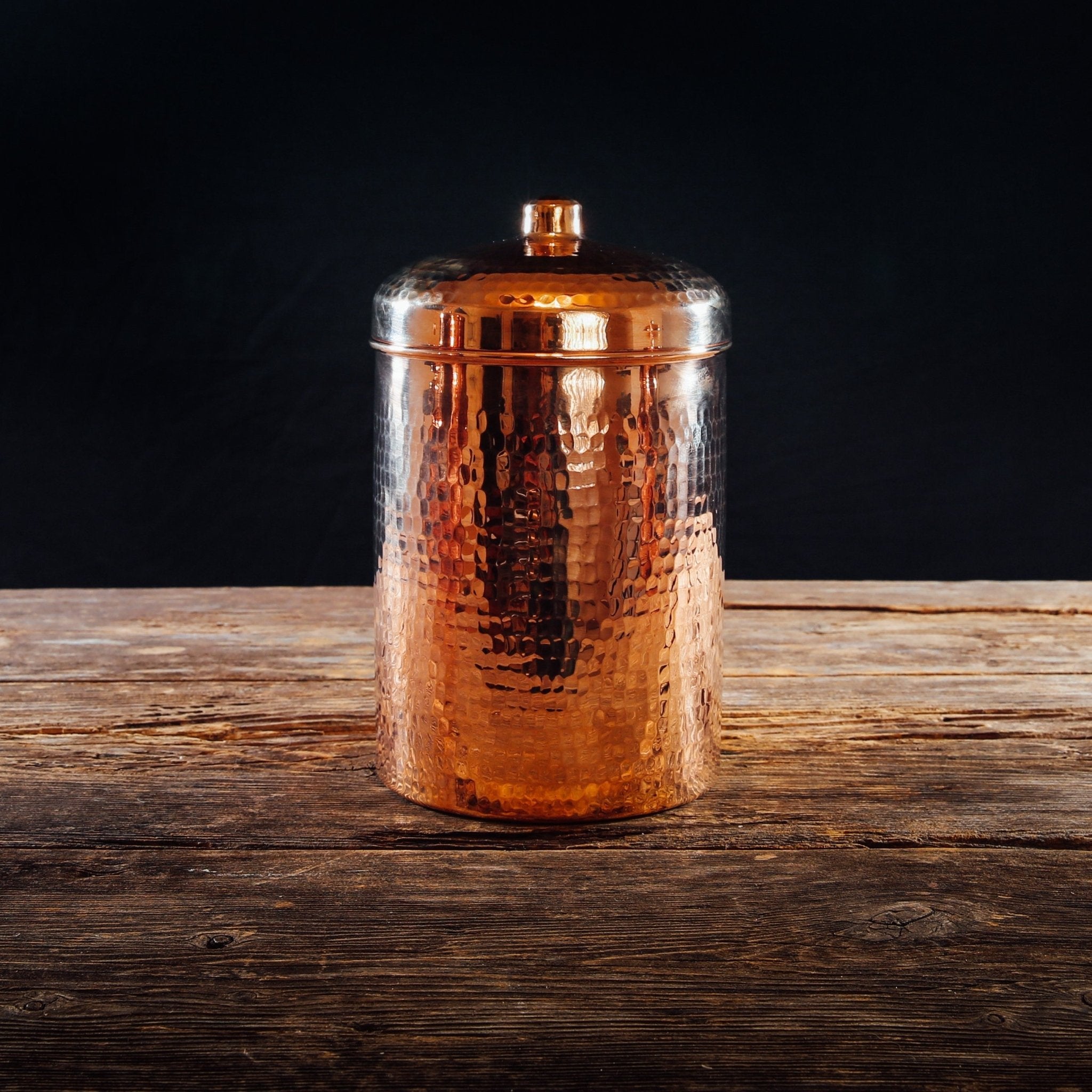 Copper Kitchen Canisters - Individual Sizes - Thumbnail 2