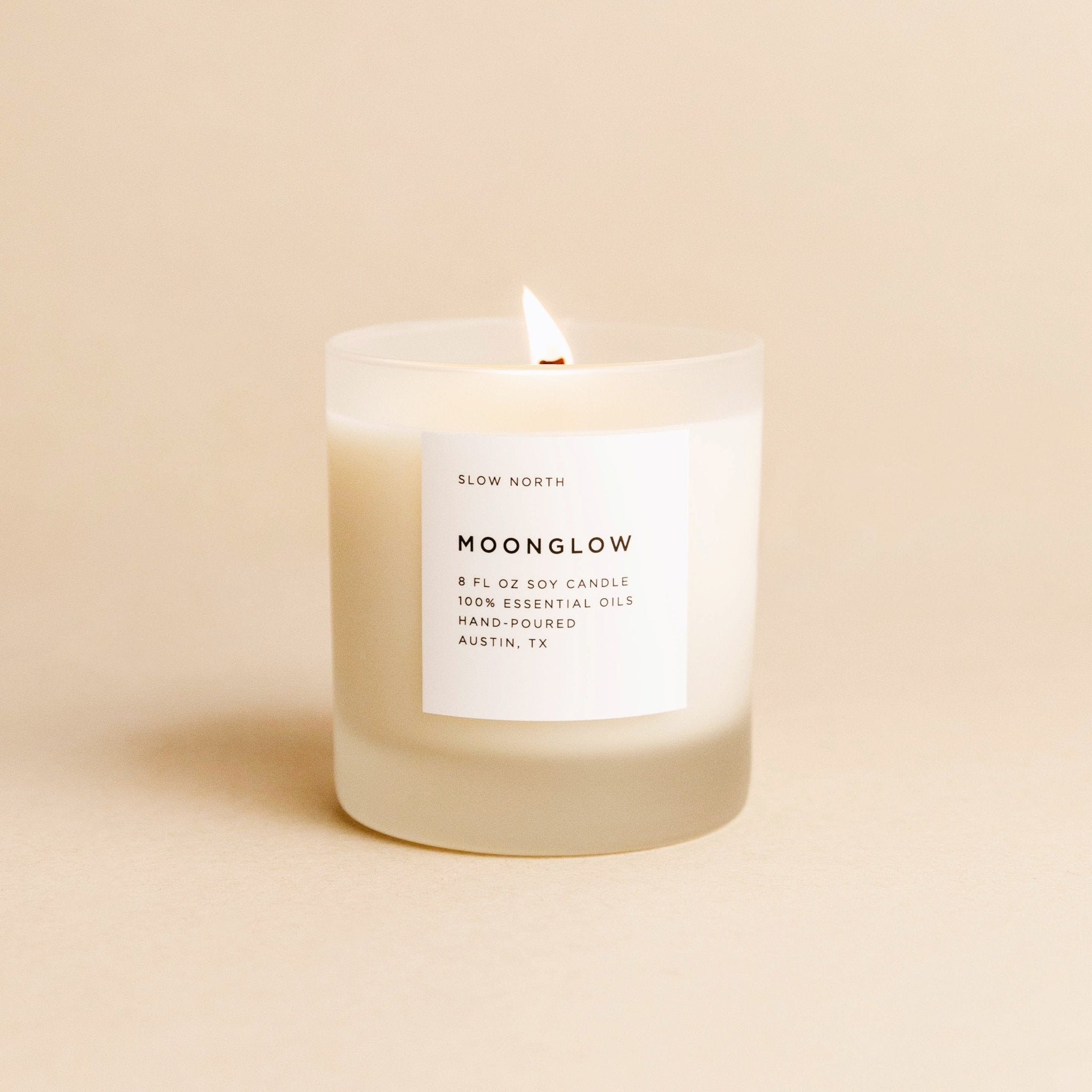 Slow North Moonglow - Signature Candle (Patchouli + Cinnamon + Black Pepper)