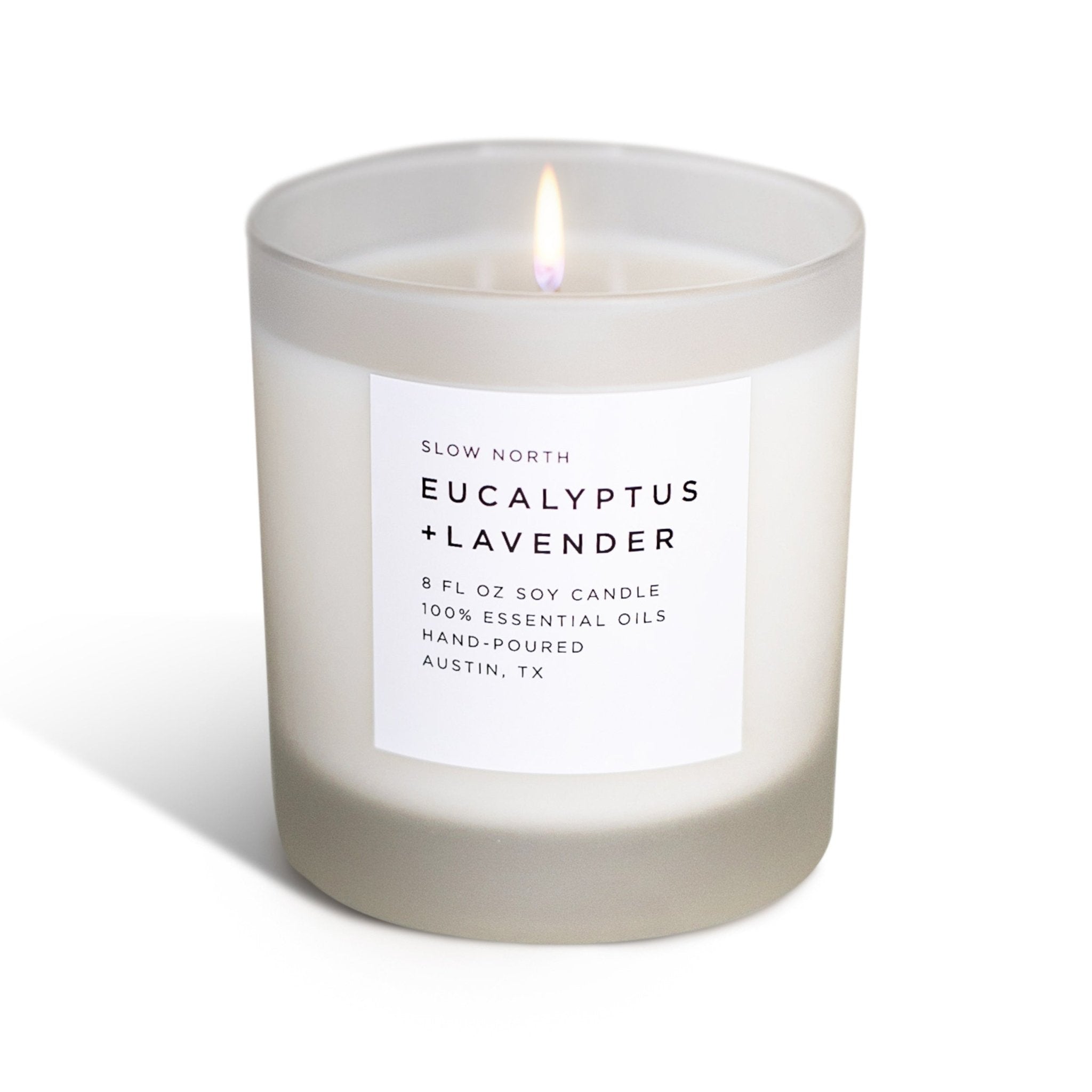 Slow North Eucalyptus + Lavender - Signature Candle
