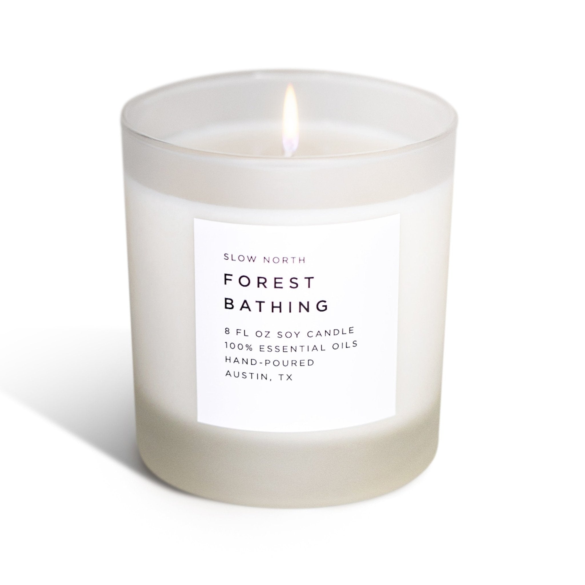 Slow North Forest Bathing - Signature Candle (Fir + Pine + Patchouli)