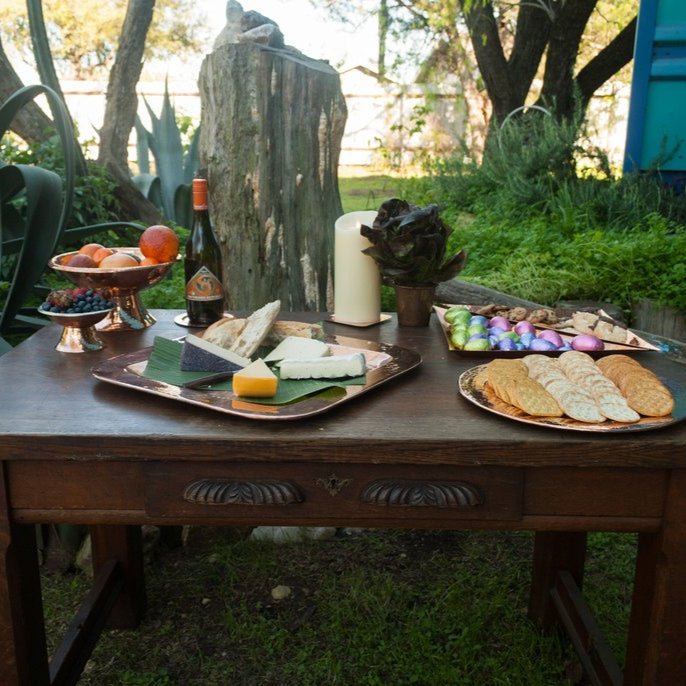 Sertodo Copper Thessaly Round Platter