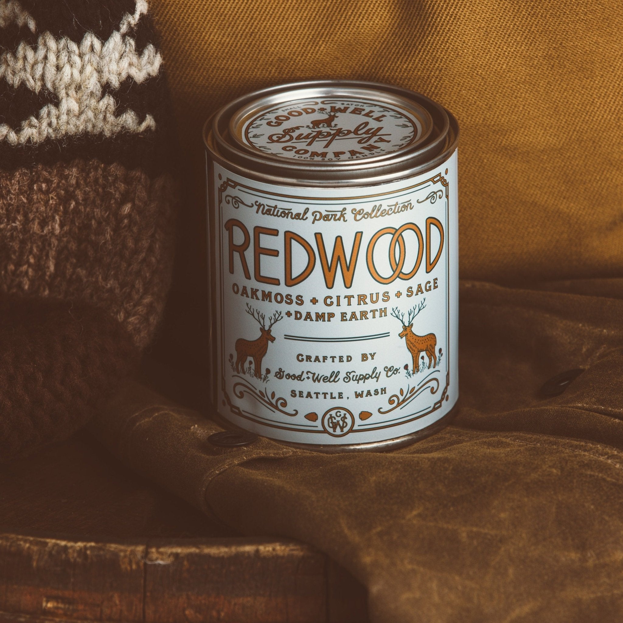 Good & Well Supply Co Redwood National Park Candle