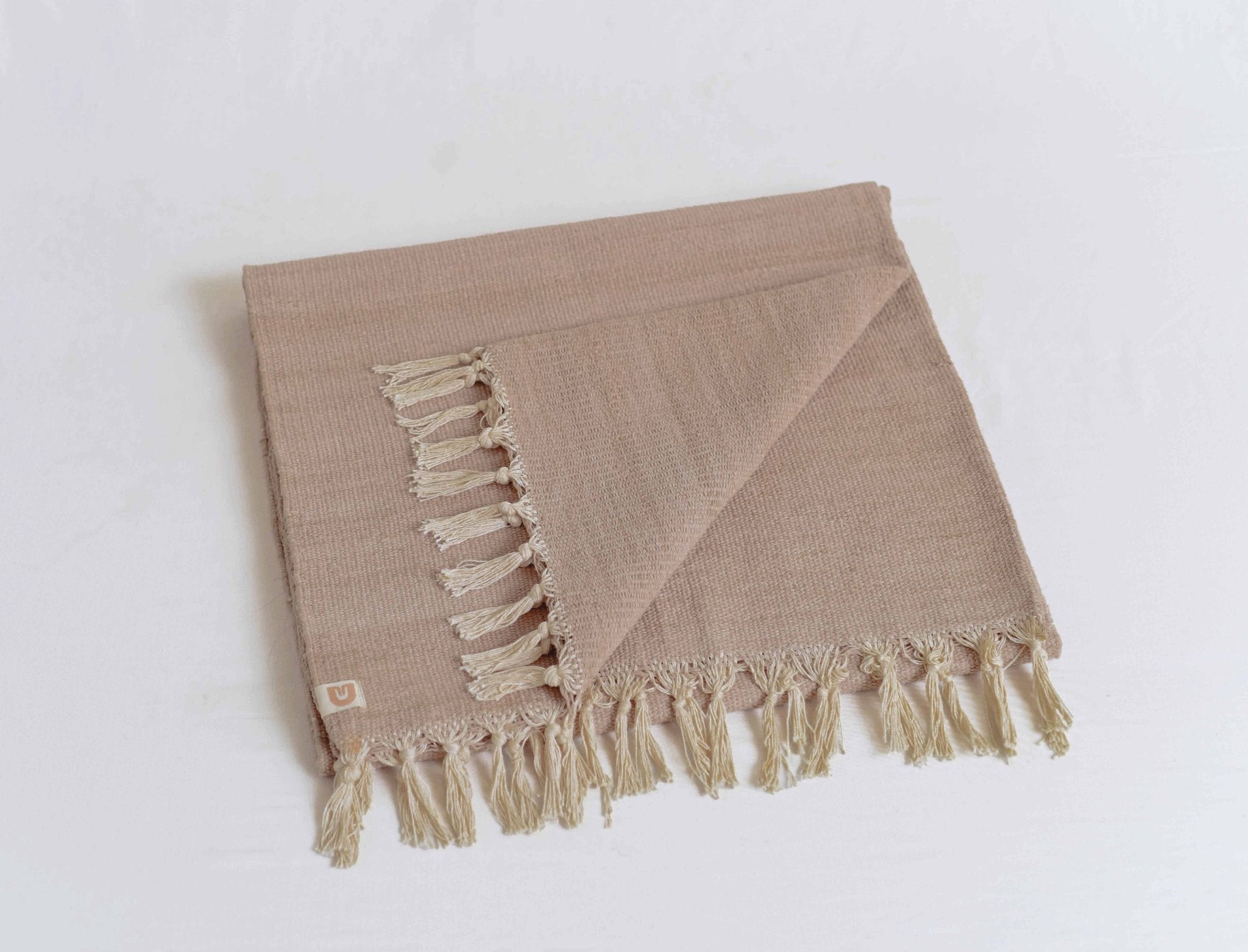 okoliving Organic Cotton Yoga Blanket - Naturally Dyed