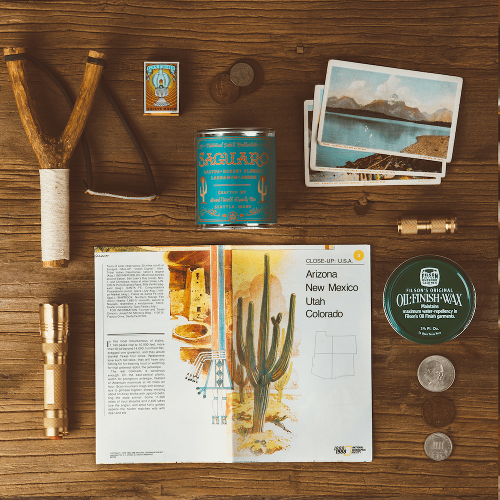 Good & Well Supply Co Saguaro National Park Candle