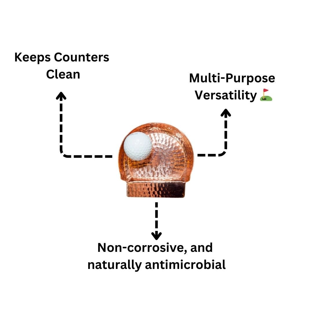 Sertodo Copper Kitchen Spoon Rest / Putting Cup