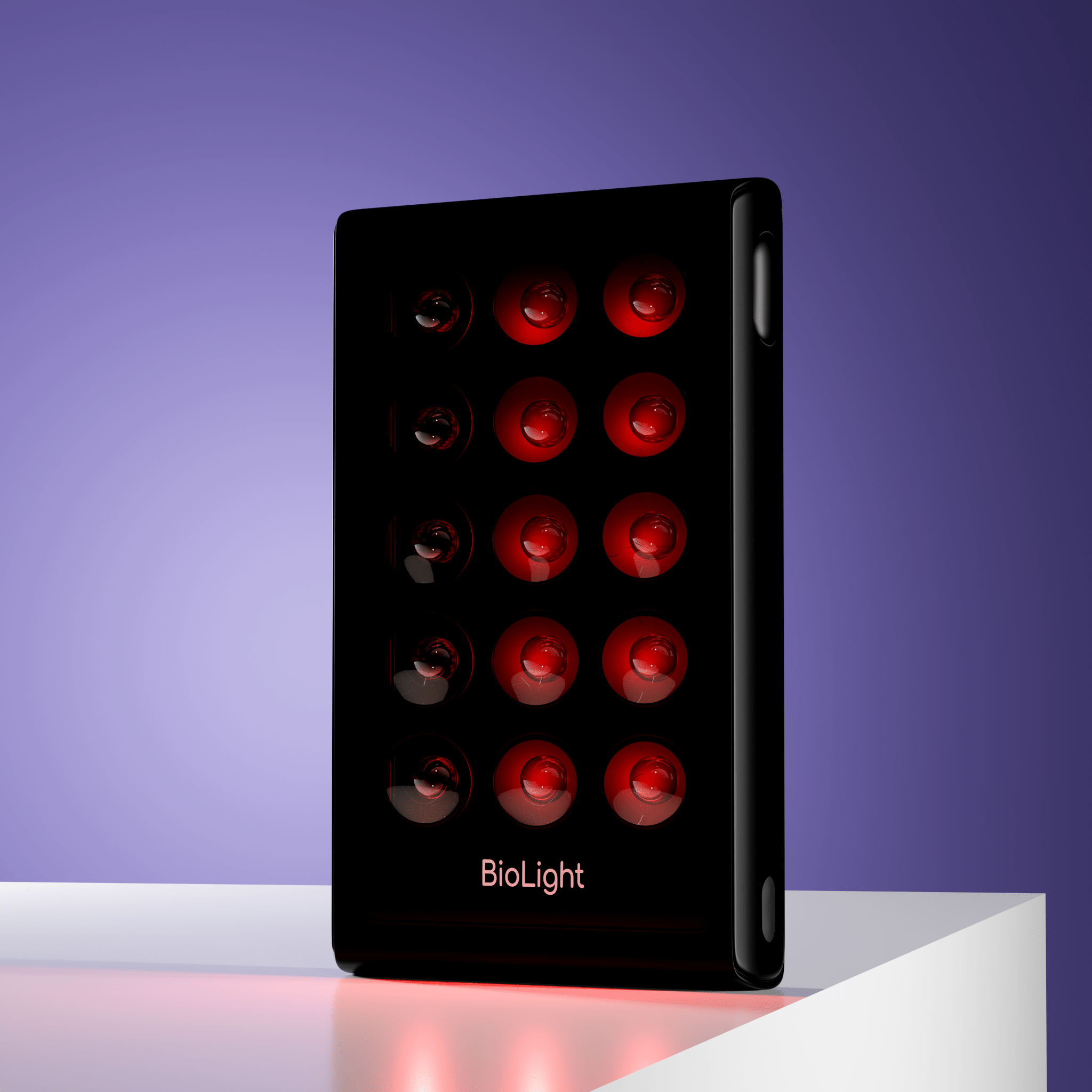 BioLight Shine: Handheld Device - Advanced Red Light Therapy with 15 LEDs and 4 Settings