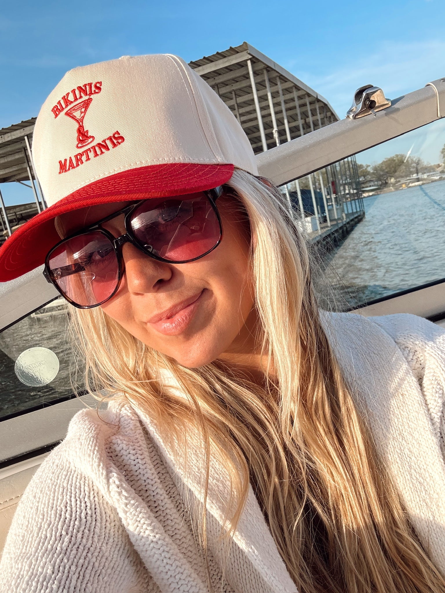 KenzKustomz Bikinis & Martinis Vintage Trucker Hat