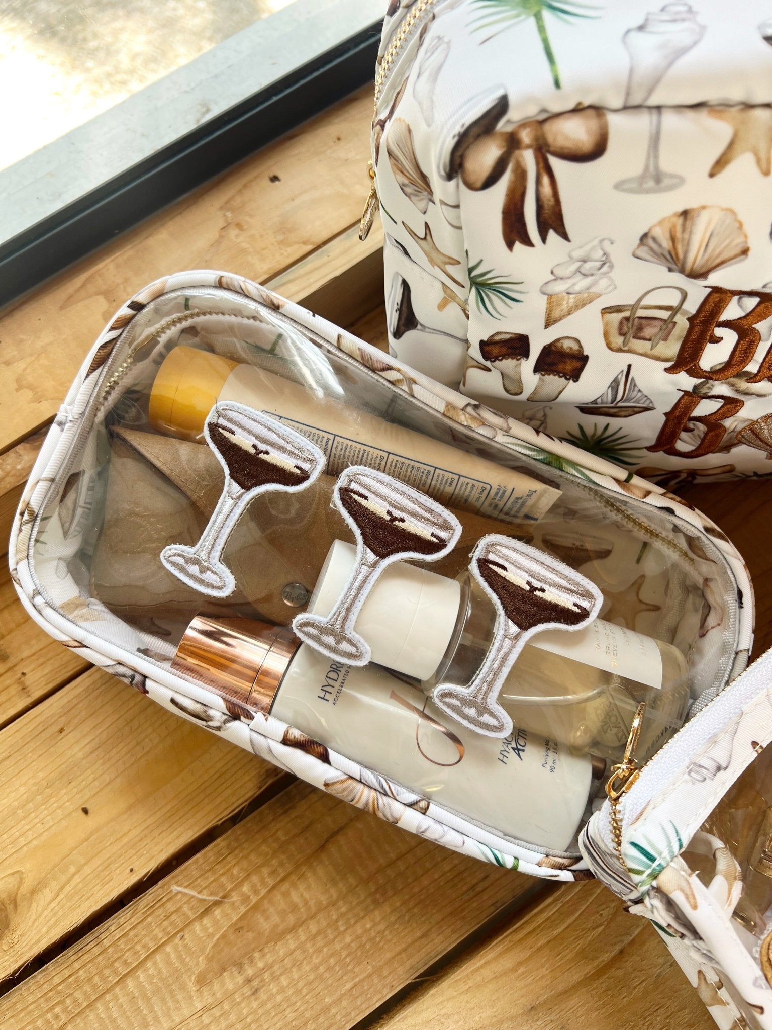 KenzKustomz Espresso Martinis - Neutral Coastal Cocktail Clear Large Bag