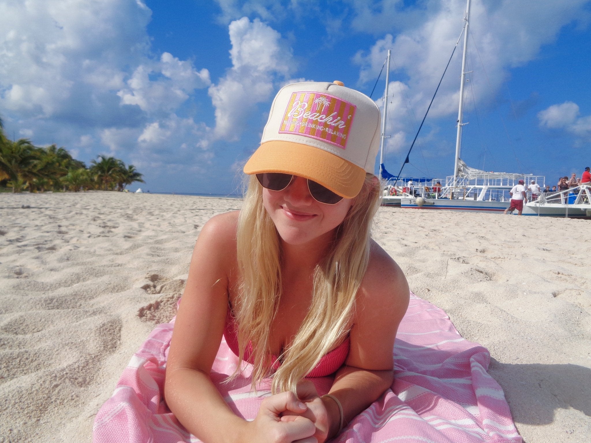 KenzKustomz Beachin' - Vintage Trucker Hat
