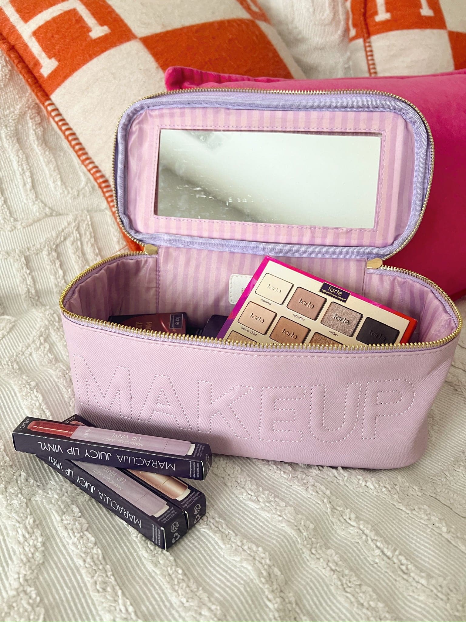 KenzKustomz Makeup - Lilac Leather Open Top