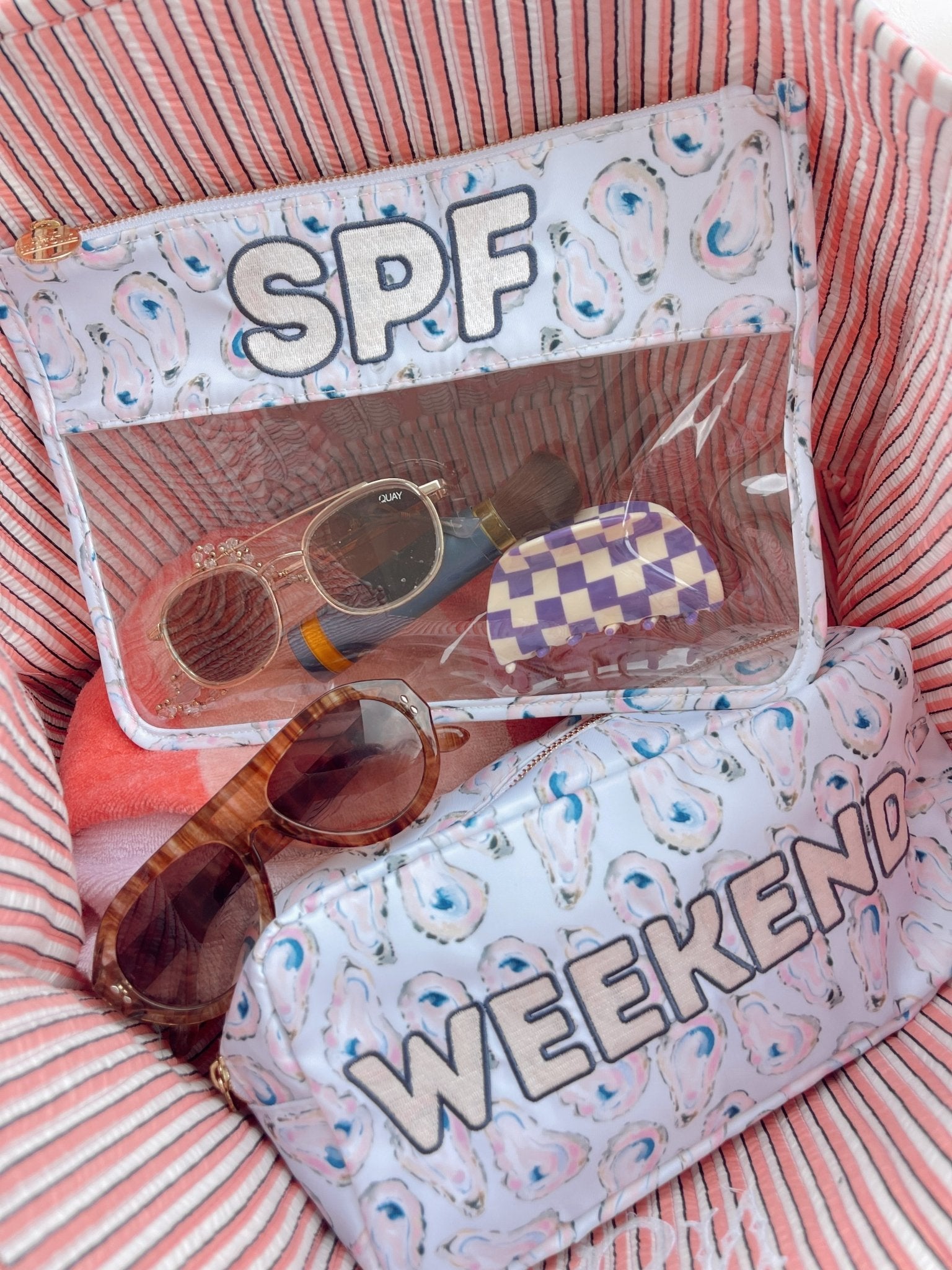 KenzKustomz Weekend - Blue Oysters Large Bag