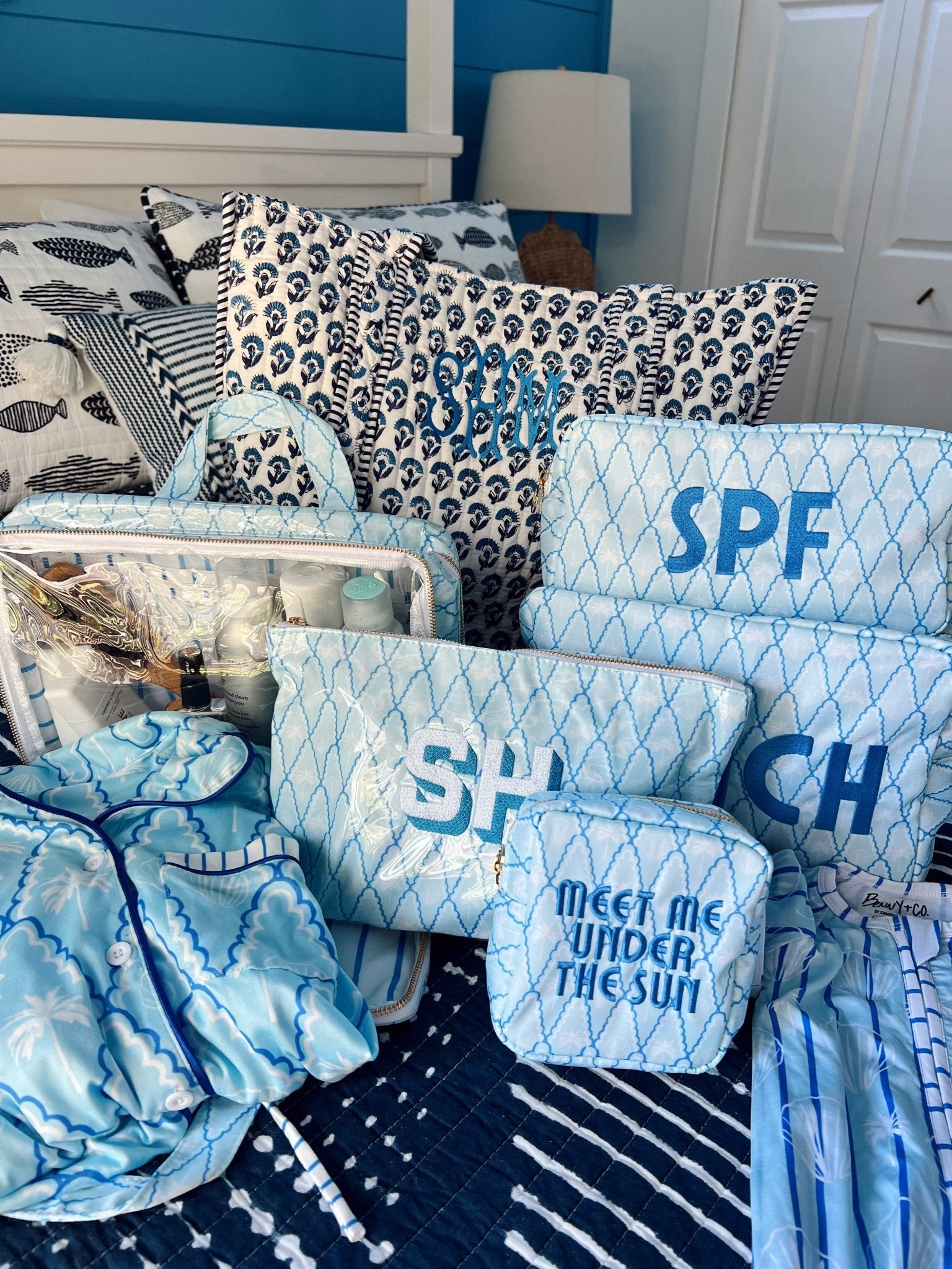 KenzKustomz Meet me under the Sun - Blue Palms Mini