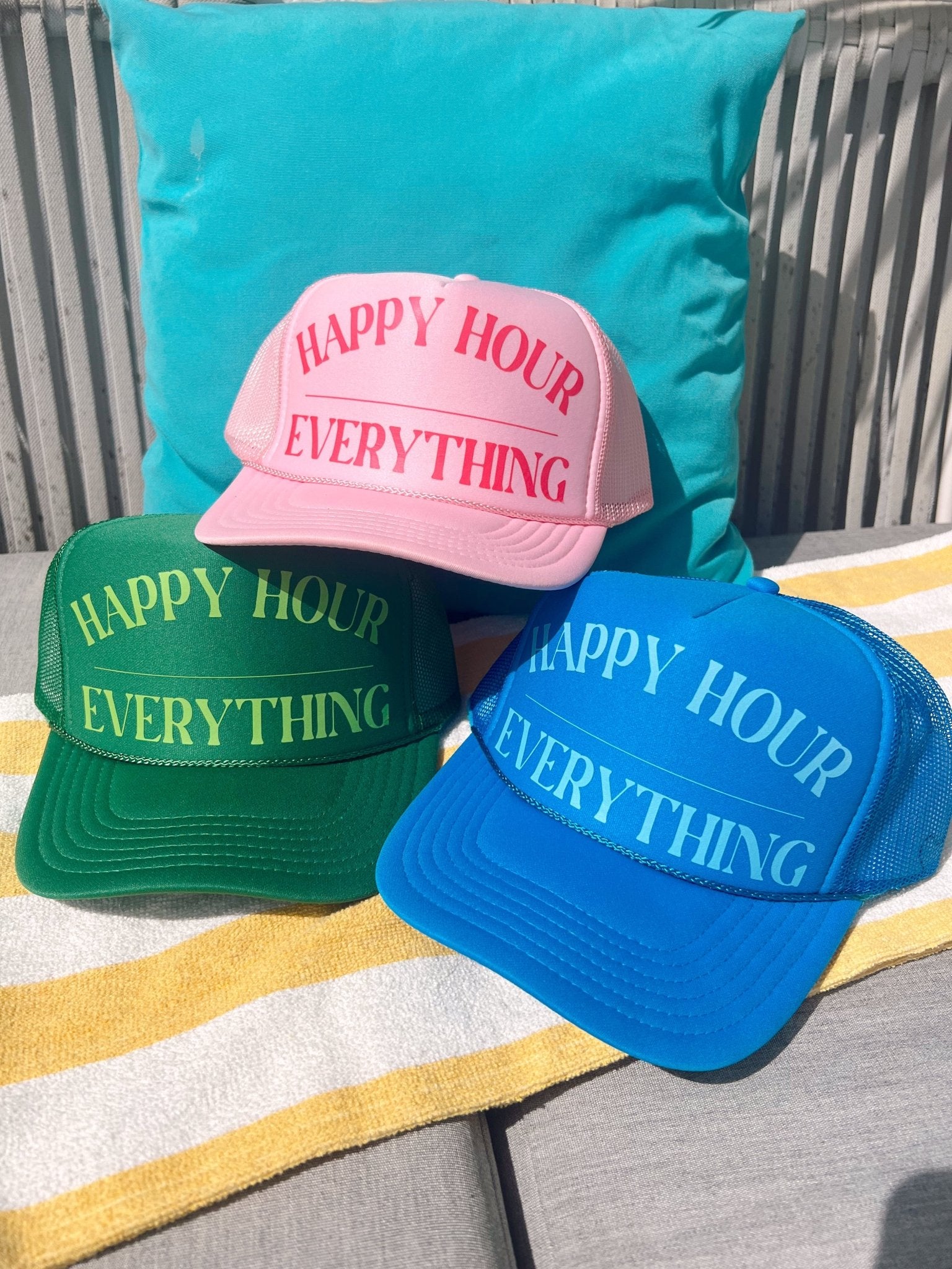 KenzKustomz Happy Hour / Everything Trucker Hat