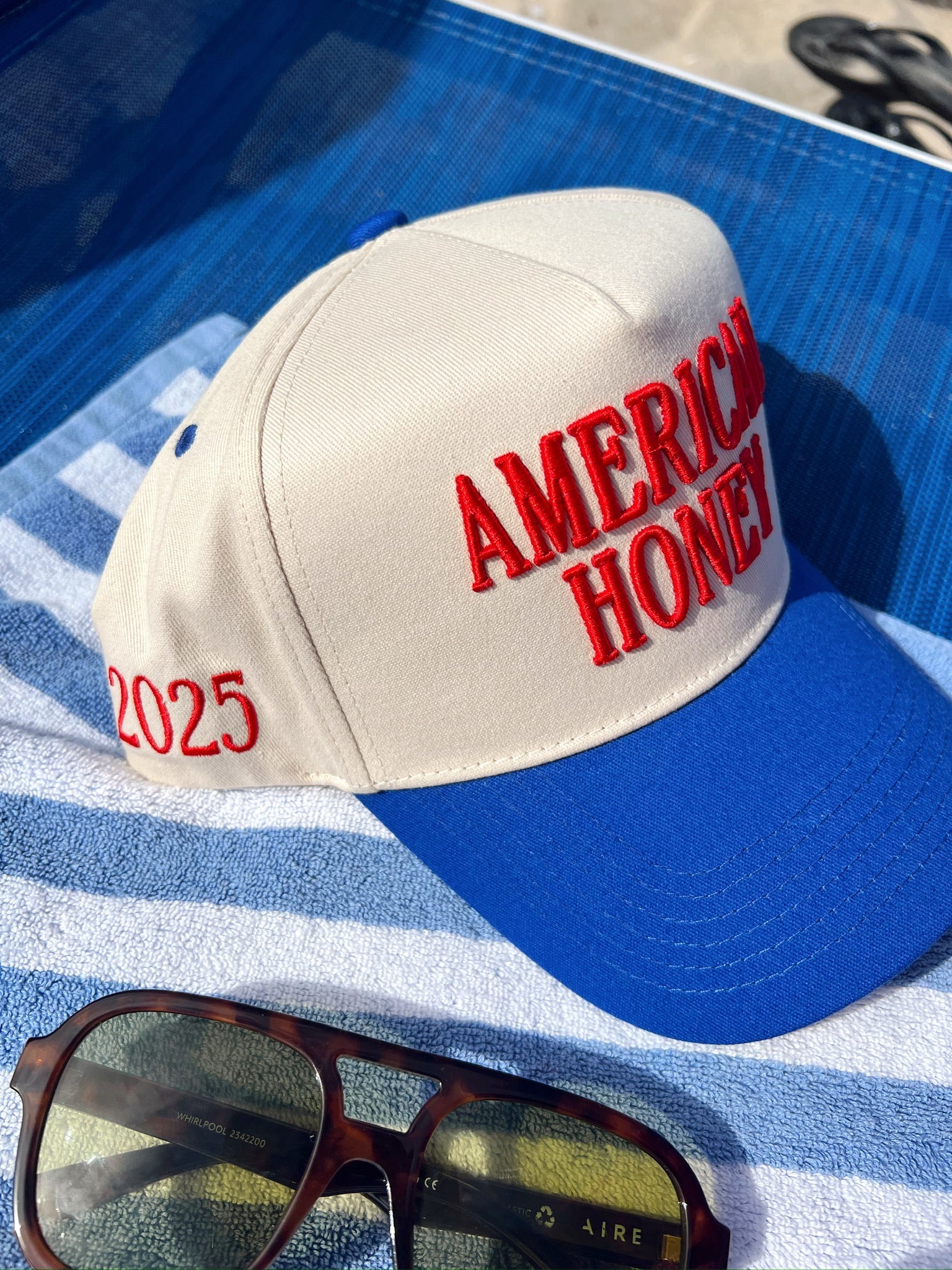 KenzKustomz American Honey Vintage Trucker Hat
