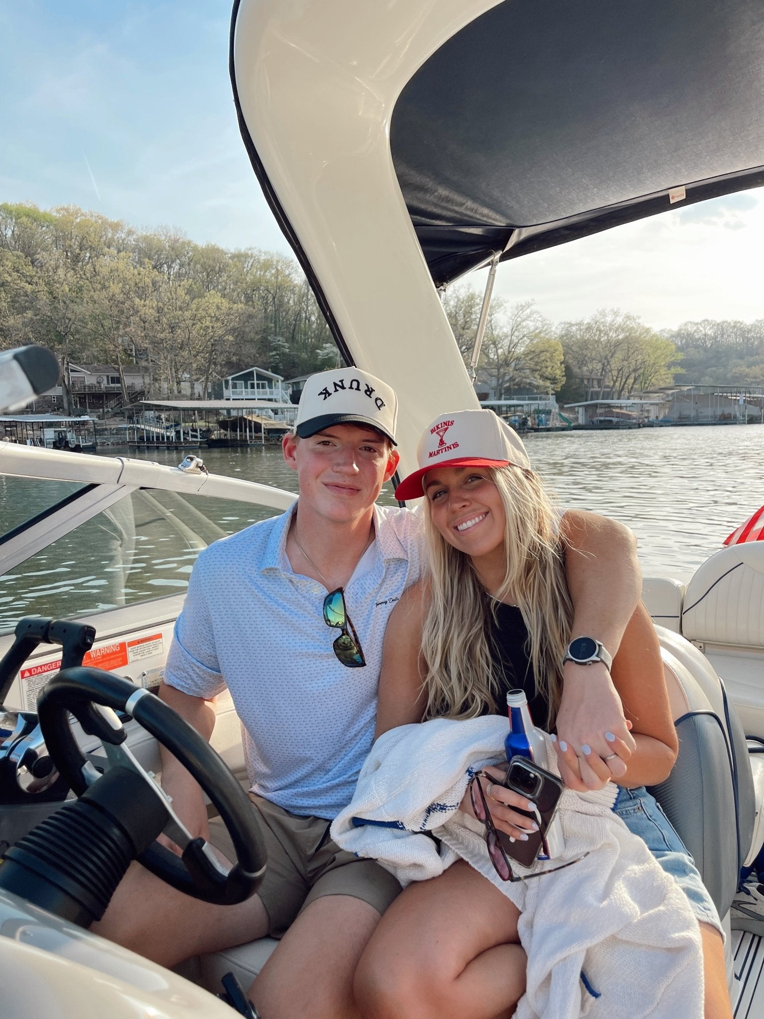 KenzKustomz DRUNK Vintage Trucker Hat