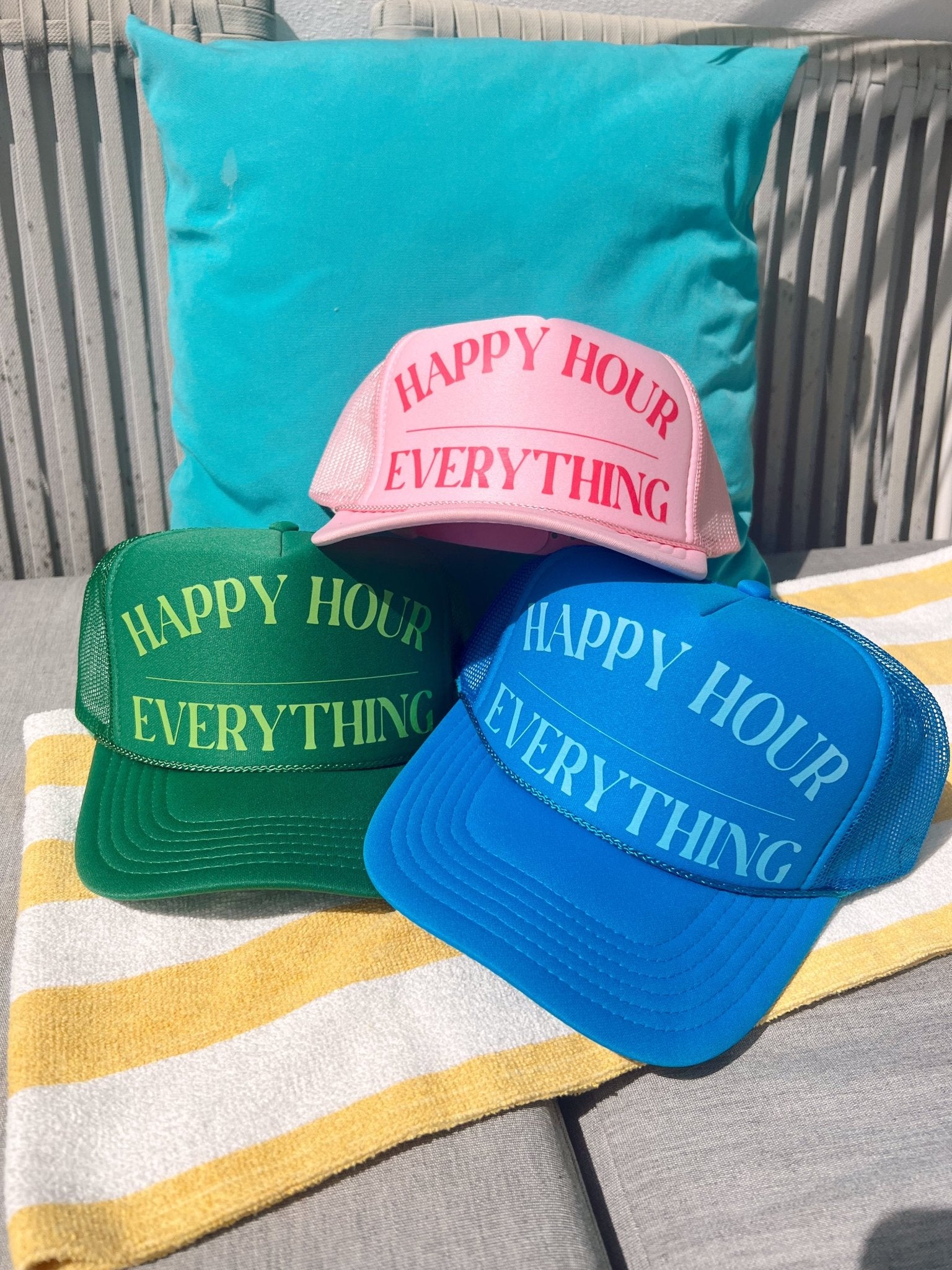 KenzKustomz Happy Hour / Everything Trucker Hat