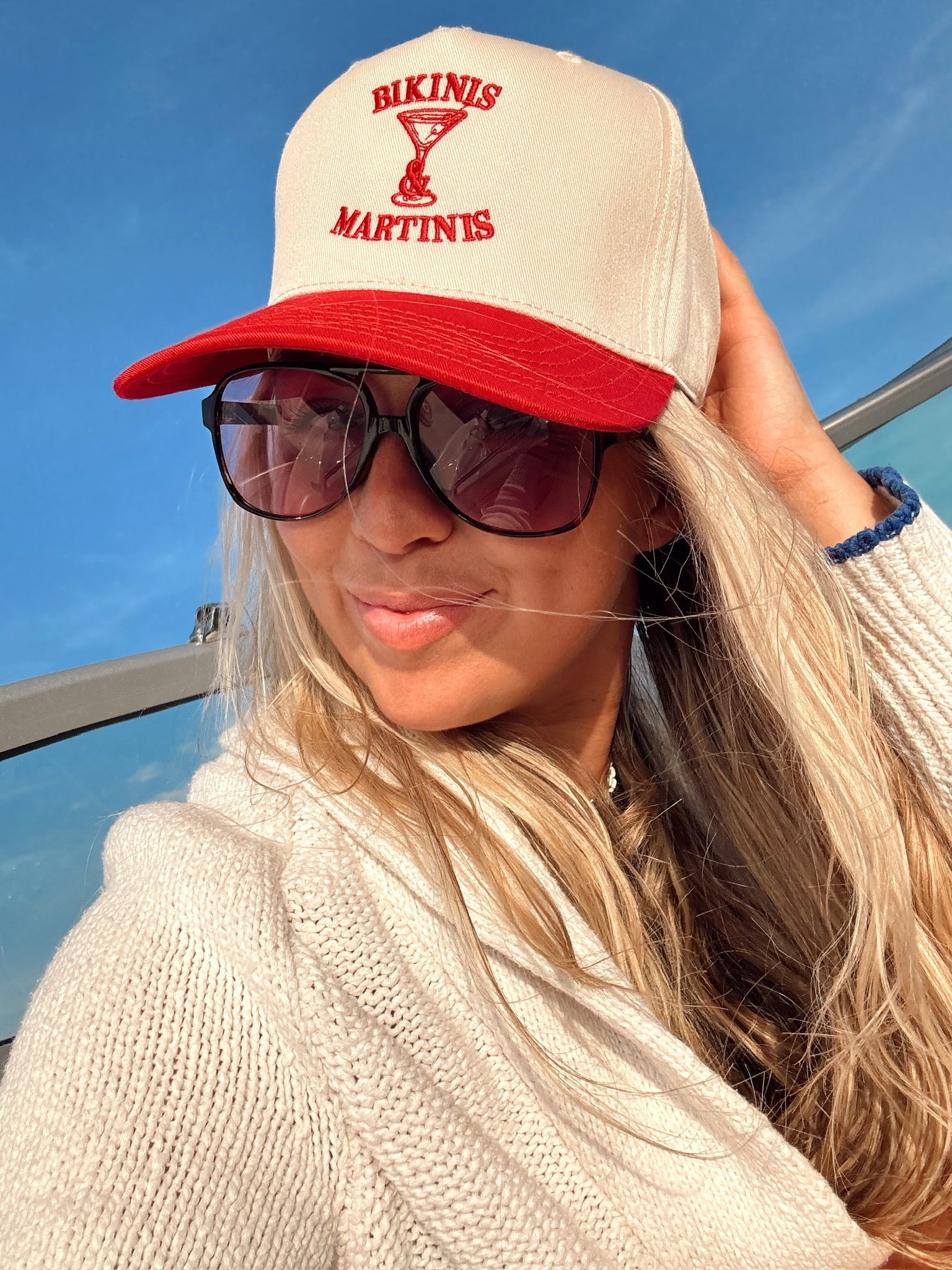 KenzKustomz Bikinis & Martinis Vintage Trucker Hat
