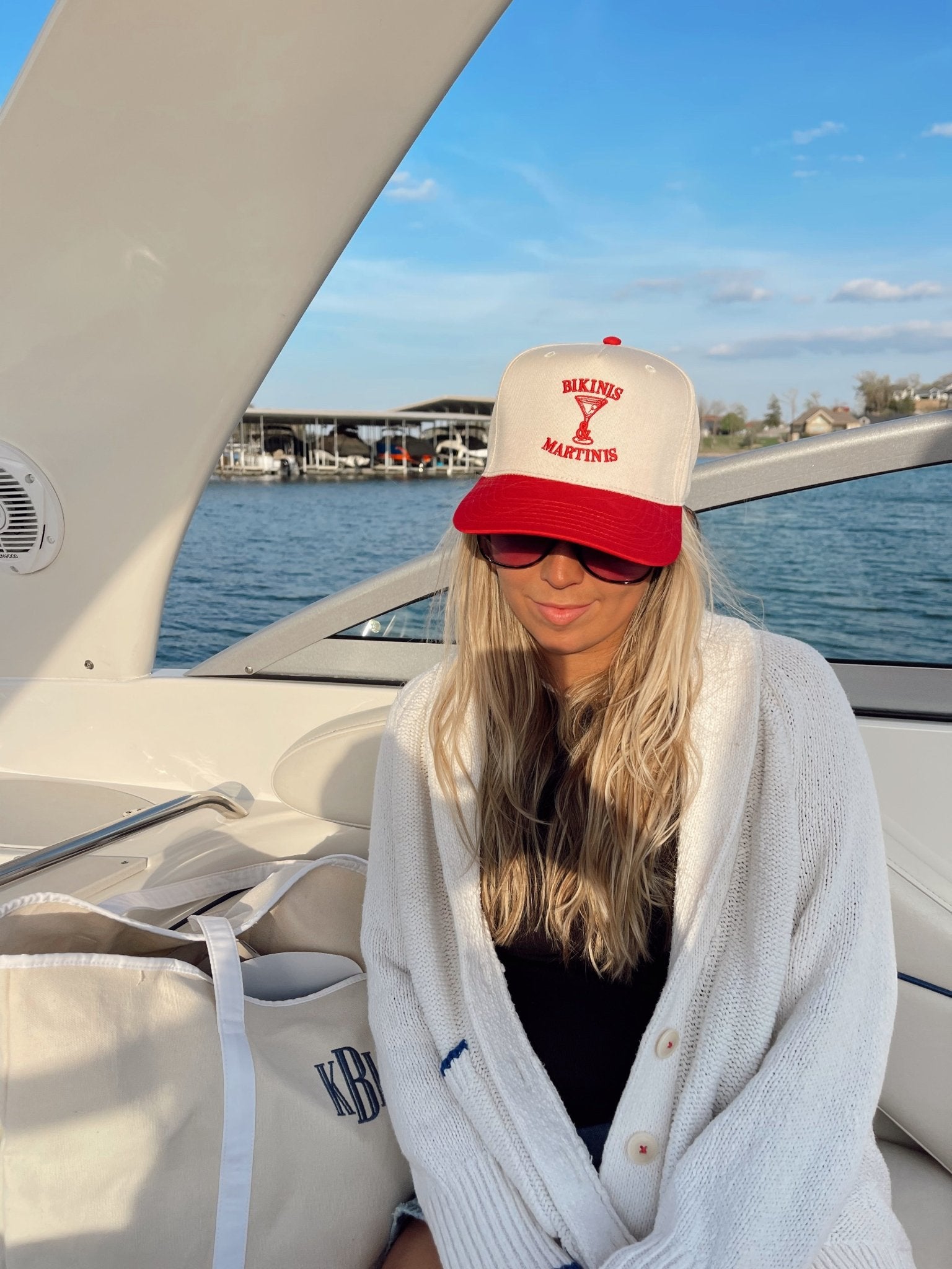 KenzKustomz Bikinis & Martinis Vintage Trucker Hat