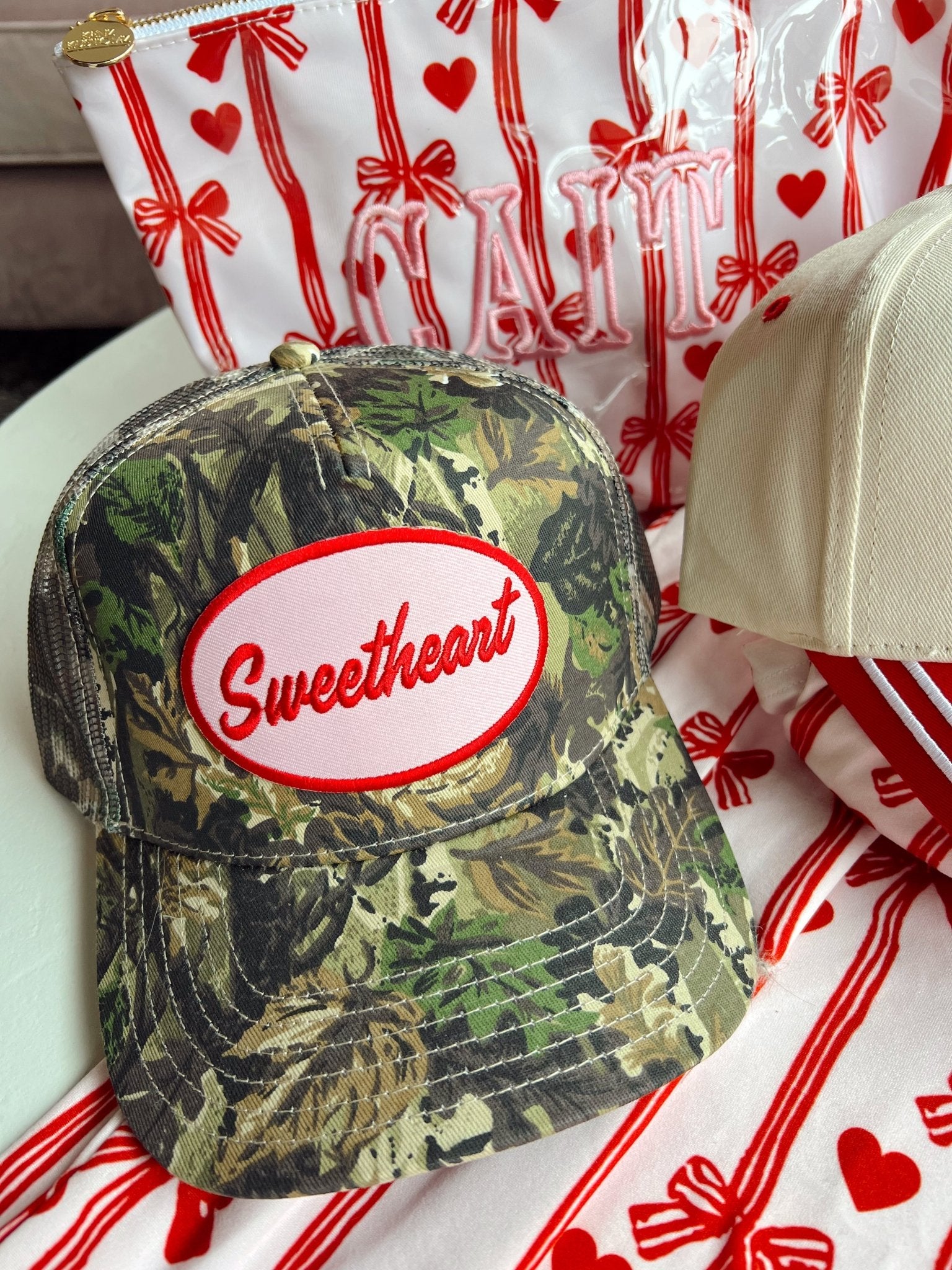 KenzKustomz Sweetheart - Camo Vintage Hat