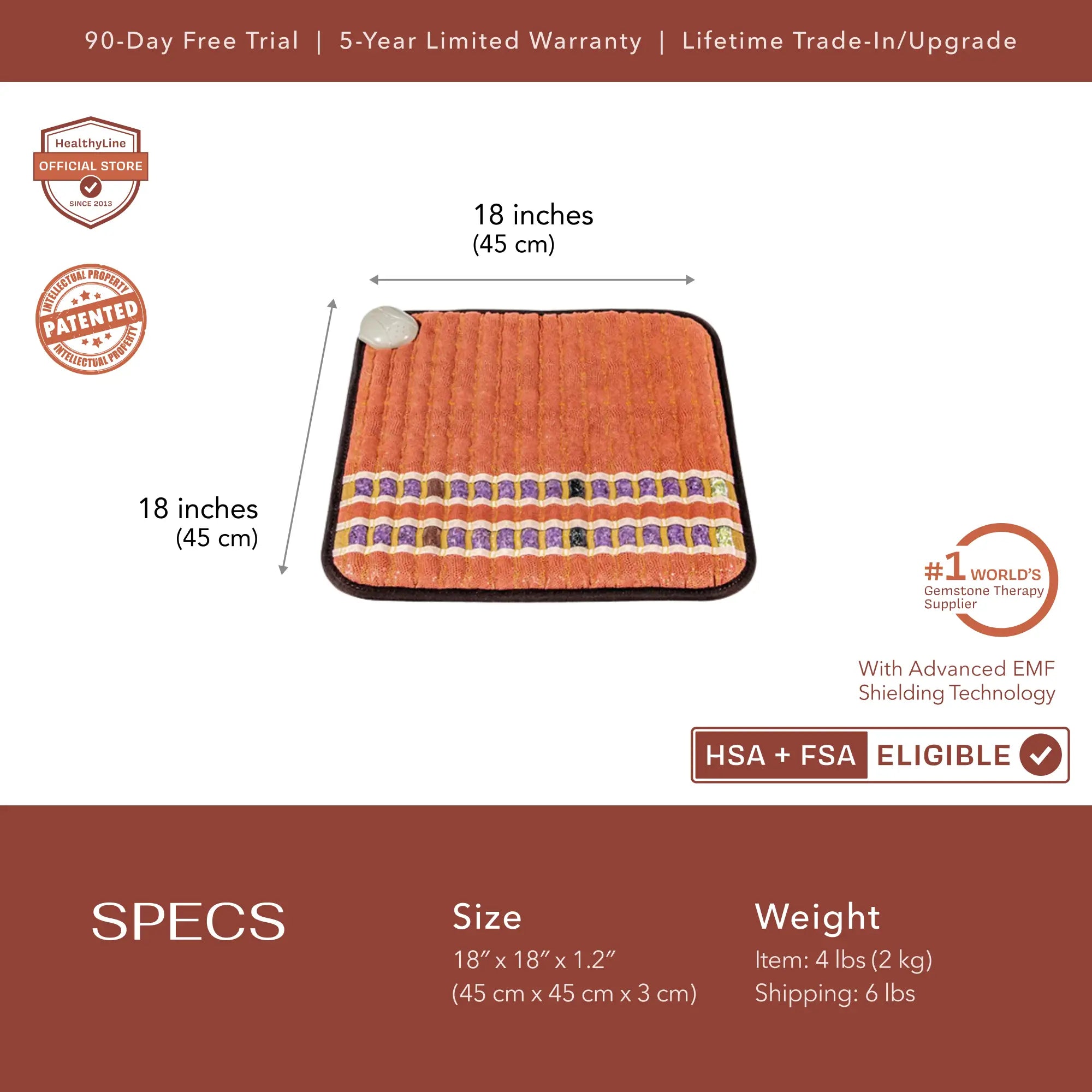 HealthyLine TAO Series | Far Infrared Heating Mats