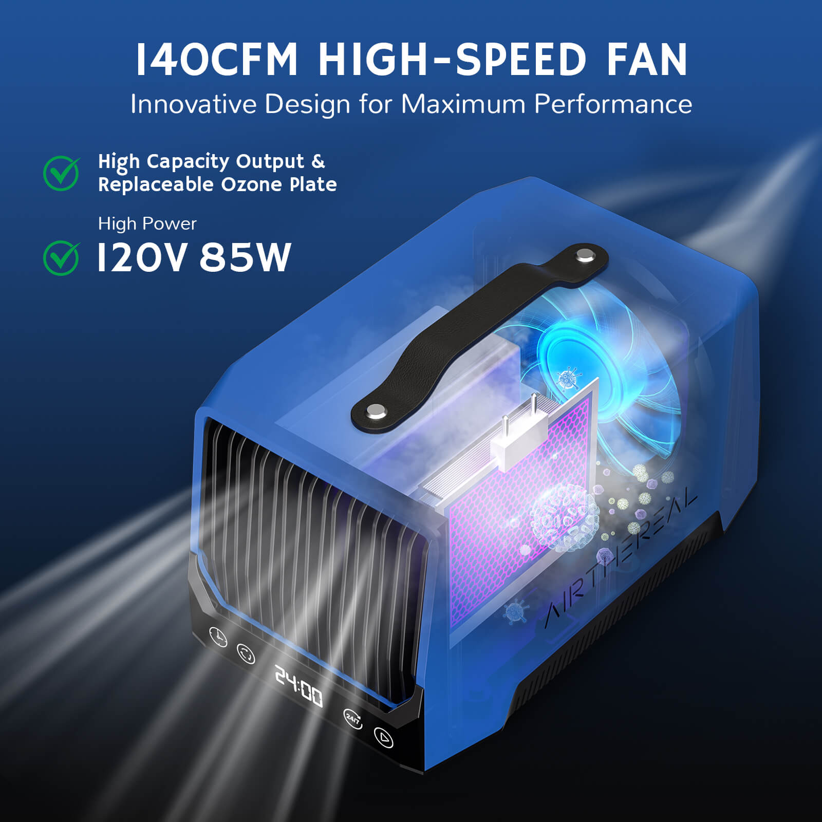 Airthereal DA25 Desktop Ozone Generator