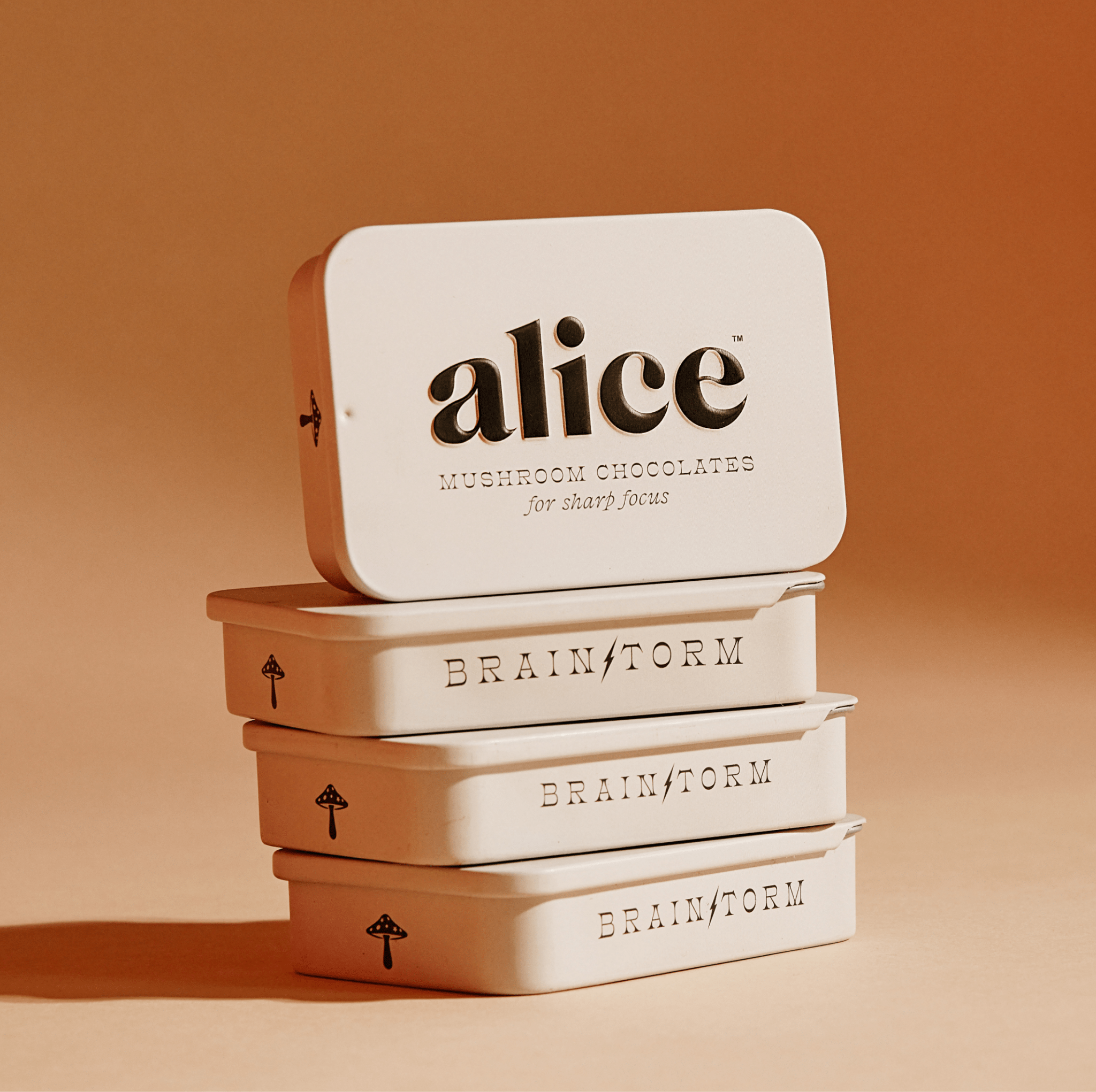 alice mushrooms Brainstorm Single Tin