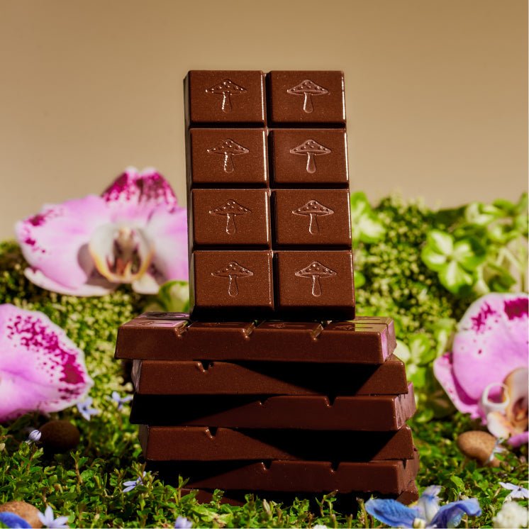 alice mushrooms Happy Ending Functional Mushroom Chocolates