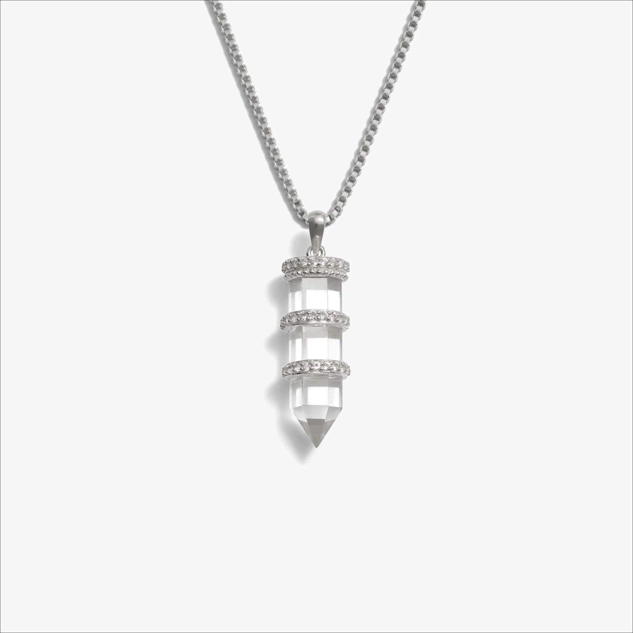 Awe Inspired Manifestation Crystal Necklace