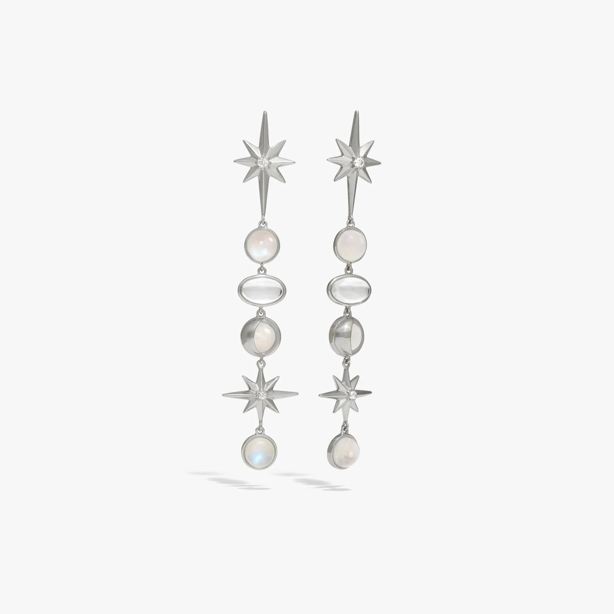 Awe Inspired Midnight Reflection Drop Earrings