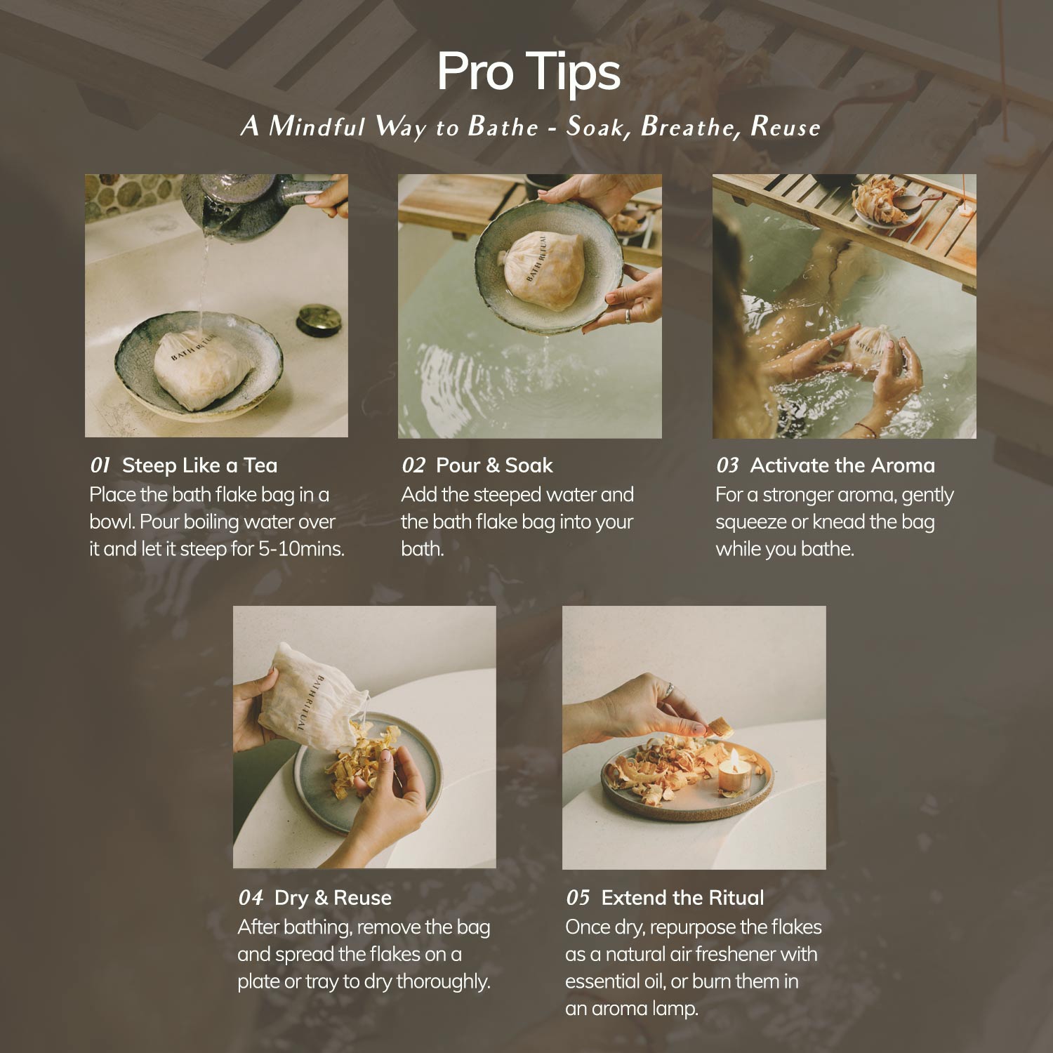 CEDAR AND MYRRH Hinoki Japanese Cypress Bath Flakes