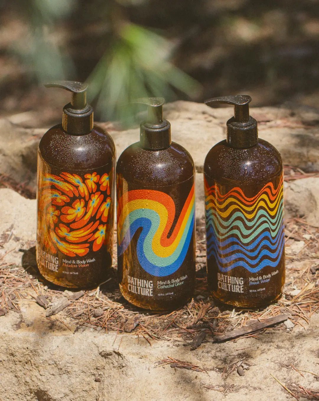 Bathing Culture Mind and Body Wash - Recycled Plastic Bottle