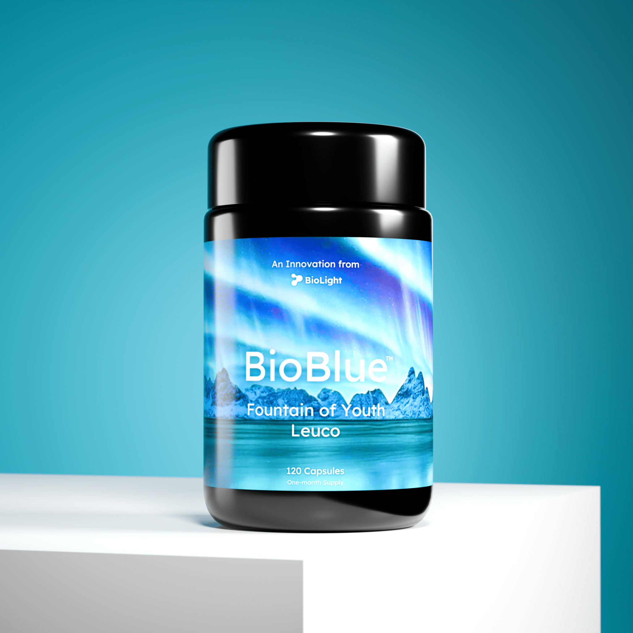 BioLight BioBlue Fountain of Youth Leuco Supplement | Advanced Mitochondrial Support & Energy Boosting Formula