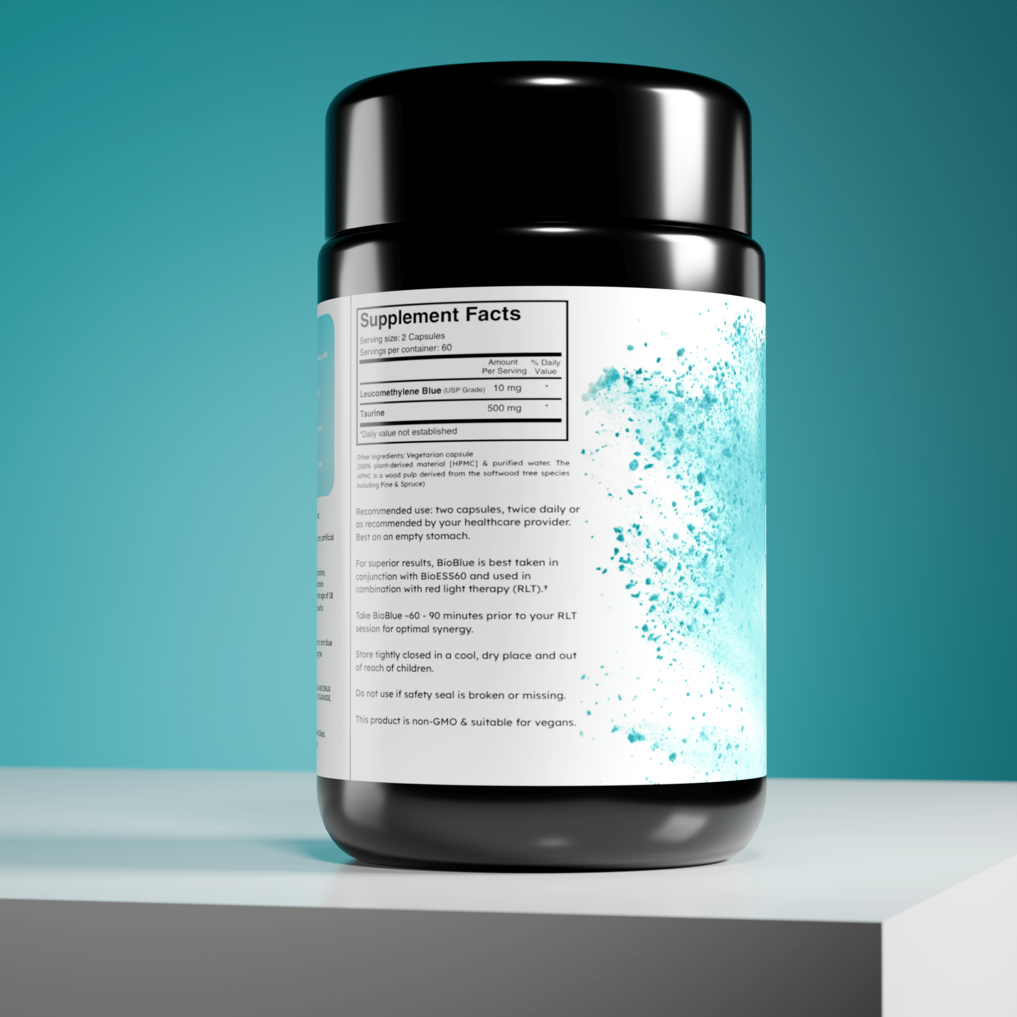 BioLight BioBlue Leuco Capsules - Enhanced Brain & Mitochondrial Support with 100% Plant - Derived Ingredients
