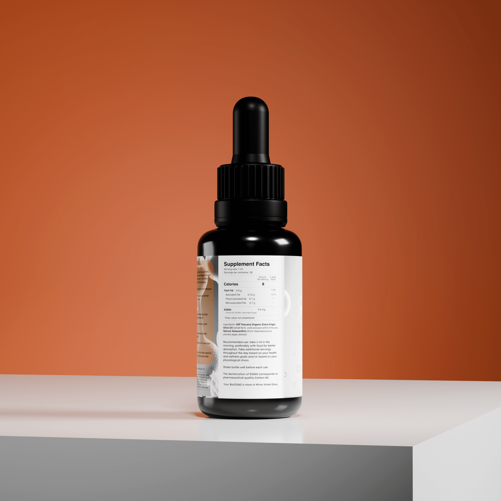 BioLight BioESS60: Antioxidant for Longevity & Energy | Regular & Concentrated Carbon 60