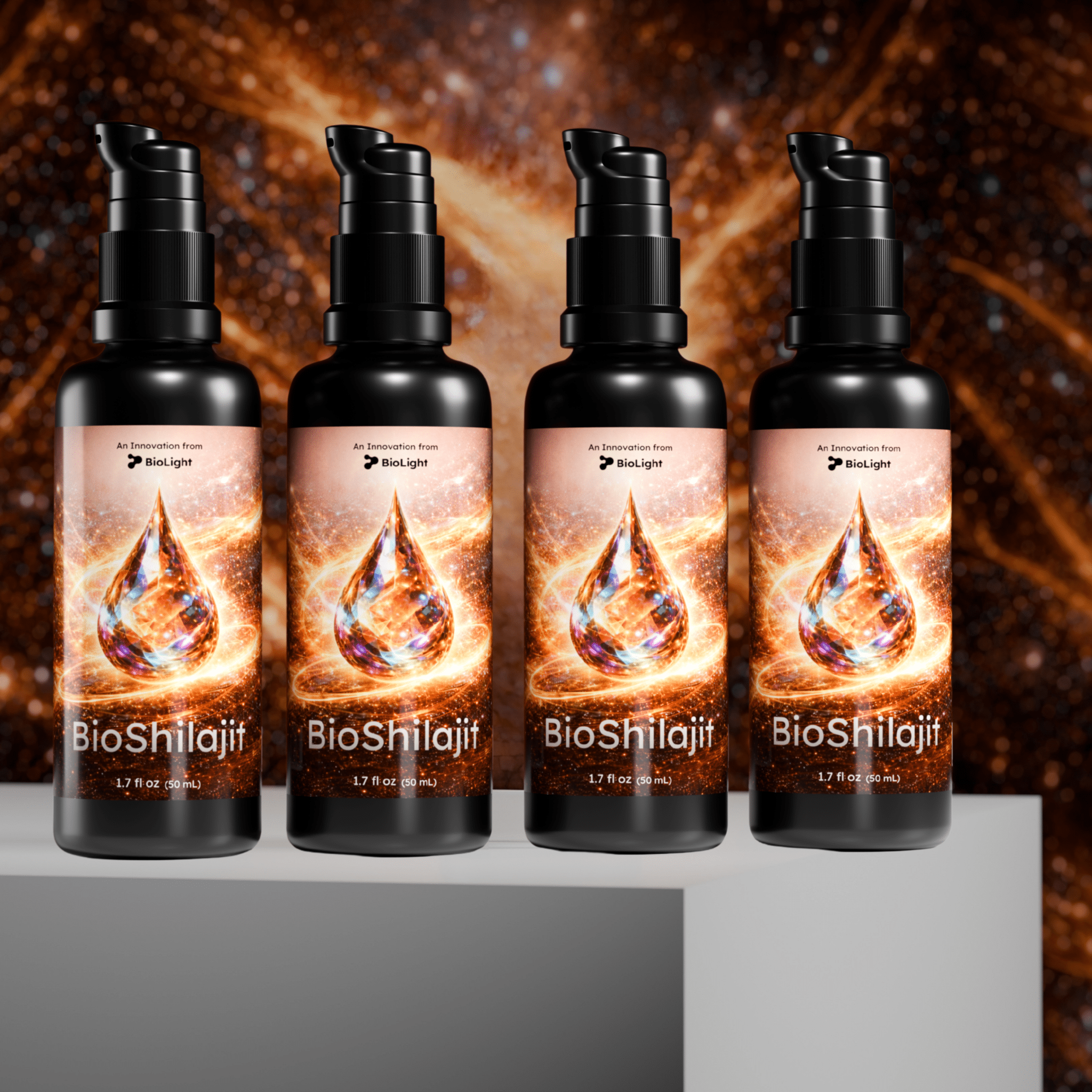 BioLight BioShilajit | Premium Liquid Shilajit + PQQ + Methylene Blue for Mitochondrial Support & Cellular Energy