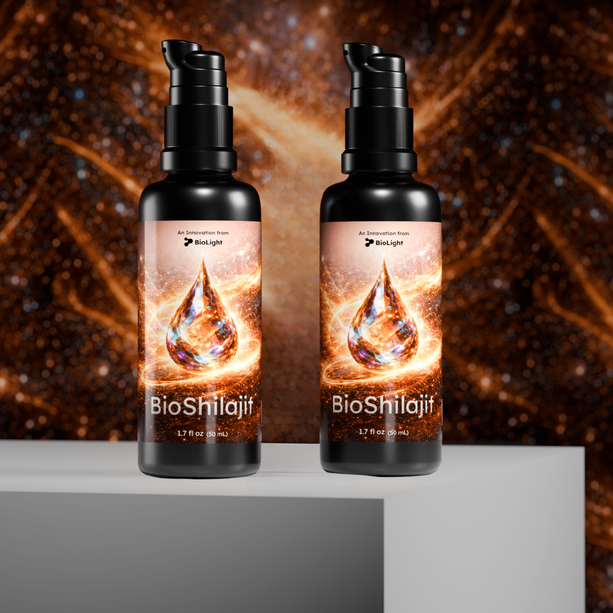 BioLight BioShilajit | Premium Liquid Shilajit + PQQ + Methylene Blue for Mitochondrial Support & Cellular Energy