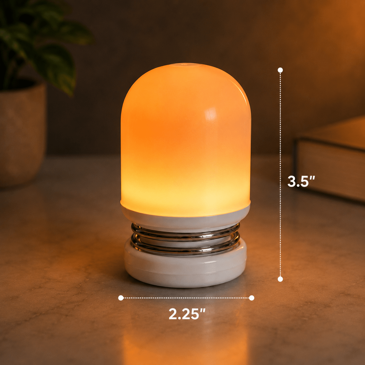 BioLight Ember | Circadian Rhythm Optimization | Red & Amber Light Therapy | Portable, Rechargeable Light