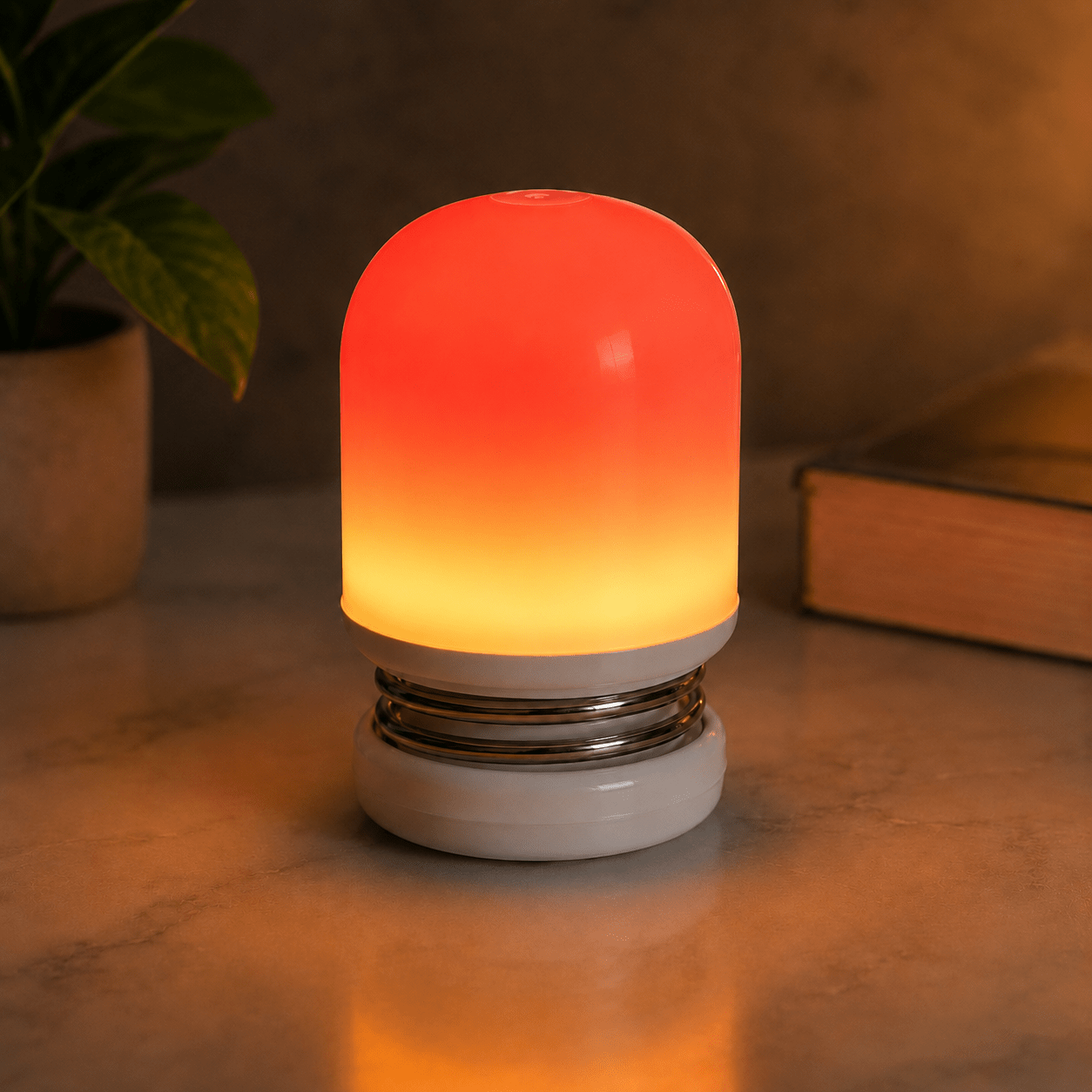 BioLight Ember | Circadian Rhythm Optimization | Red & Amber Light Therapy | Portable, Rechargeable Light