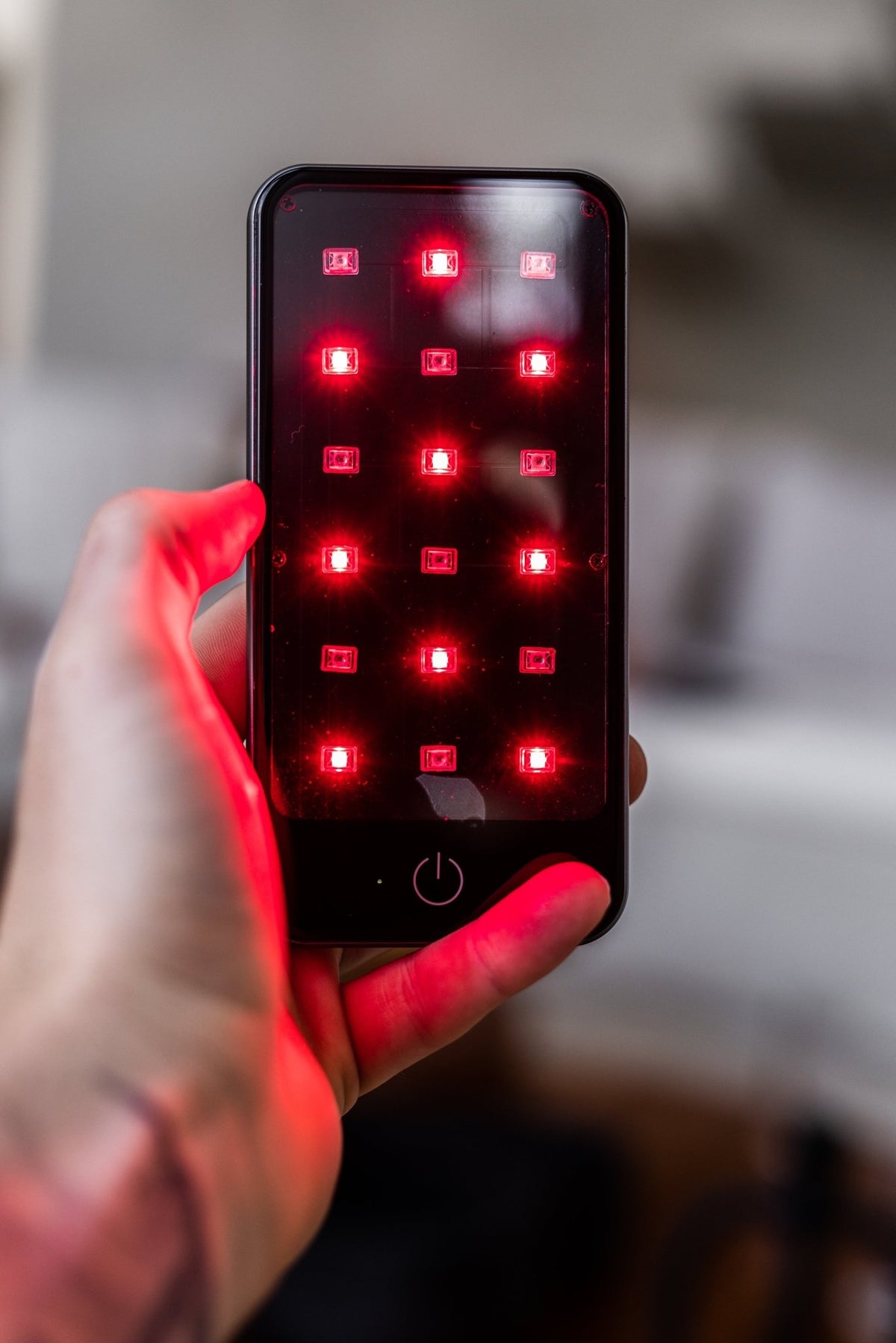 Glow Portable Light Therapy Device Slimmest Handheld Solution On Go Relief