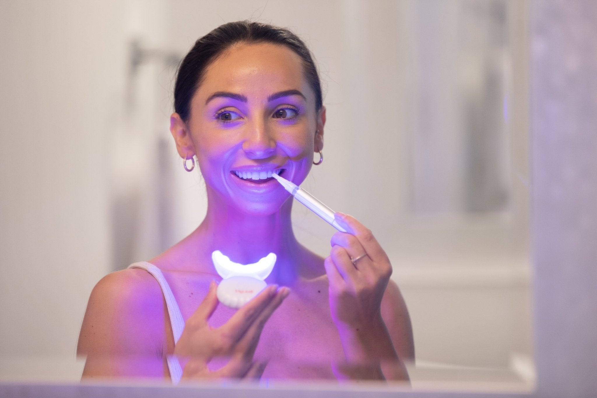 BioLight Guardian+ Oral Device with Patent-Pending Blue & Red/NIR Light for Teeth Whitening & Oral Health