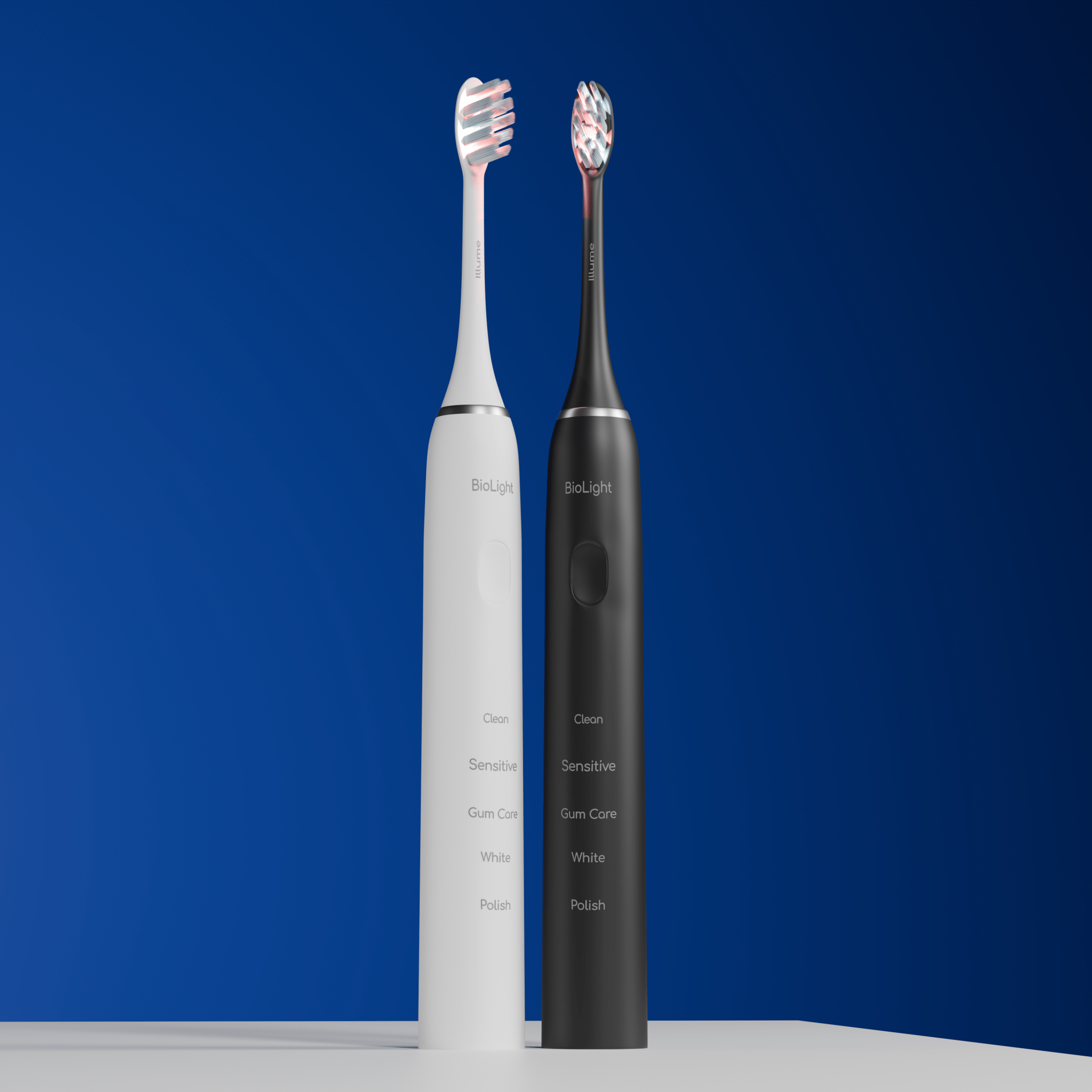 BioLight Illume Sonic Toothbrush With Red & Blue Light Therapy For Maximum Oral Health Benefits