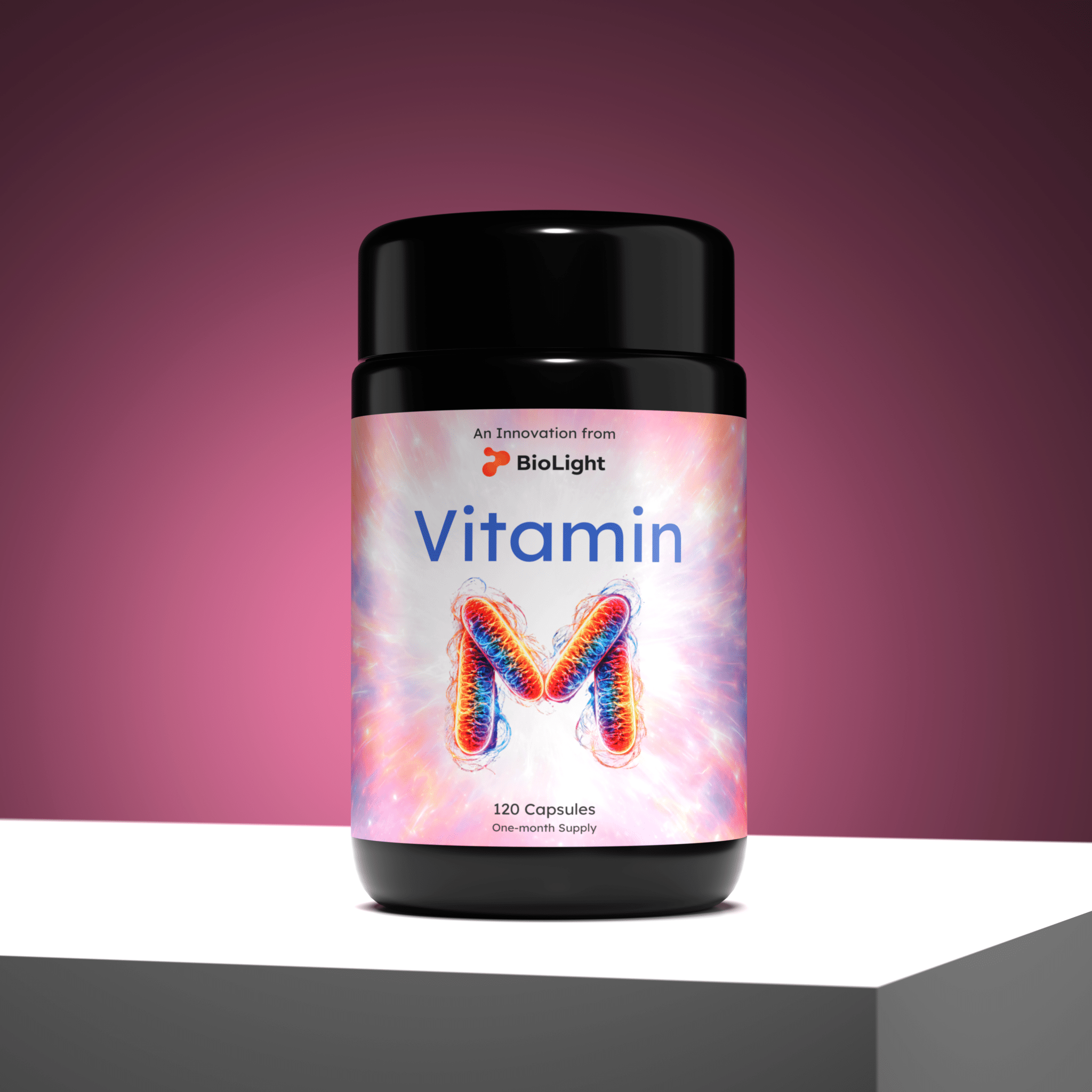 BioLight Vitamin M | Foundational Mitochondrial Wellness Supplement | NMN, CoQ10, TMG, Alpha Lipoic Acid, Vitamin B Complex