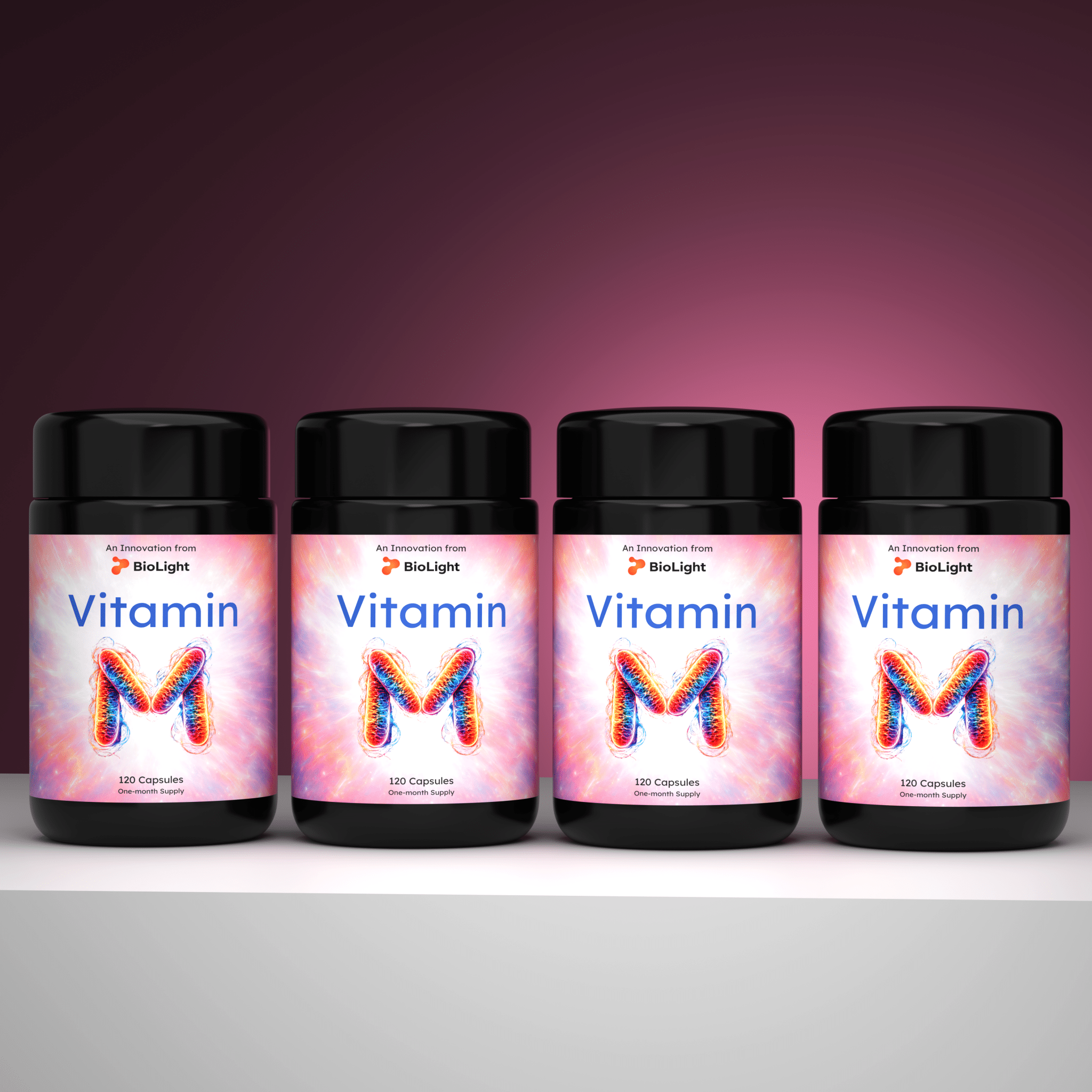 BioLight Vitamin M | Foundational Mitochondrial Wellness Supplement | NMN, CoQ10, TMG, Alpha Lipoic Acid, Vitamin B Complex