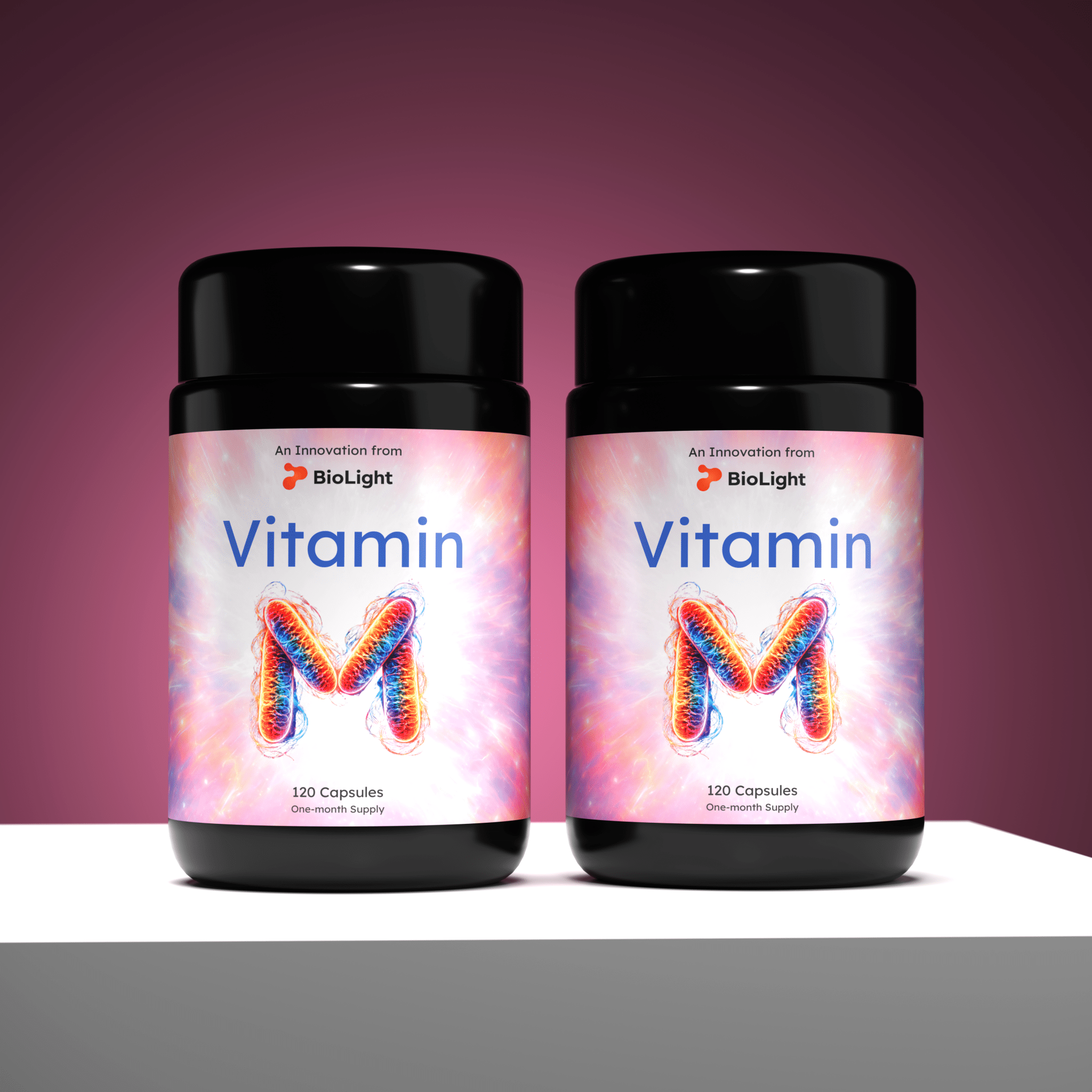 BioLight Vitamin M | Foundational Mitochondrial Wellness Supplement | NMN, CoQ10, TMG, Alpha Lipoic Acid, Vitamin B Complex