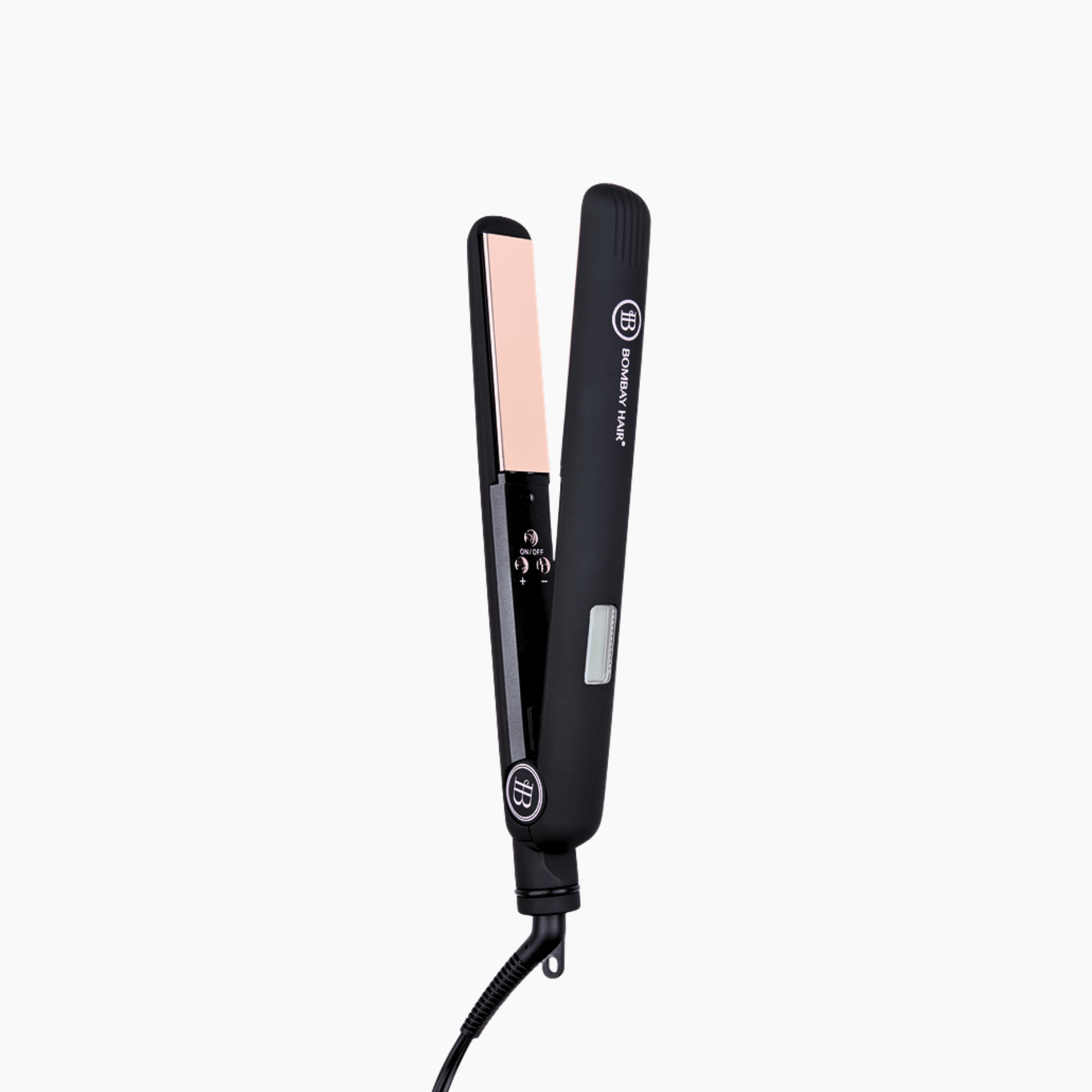 BOMBAY HAIR Rose Gold Flat Iron (1")