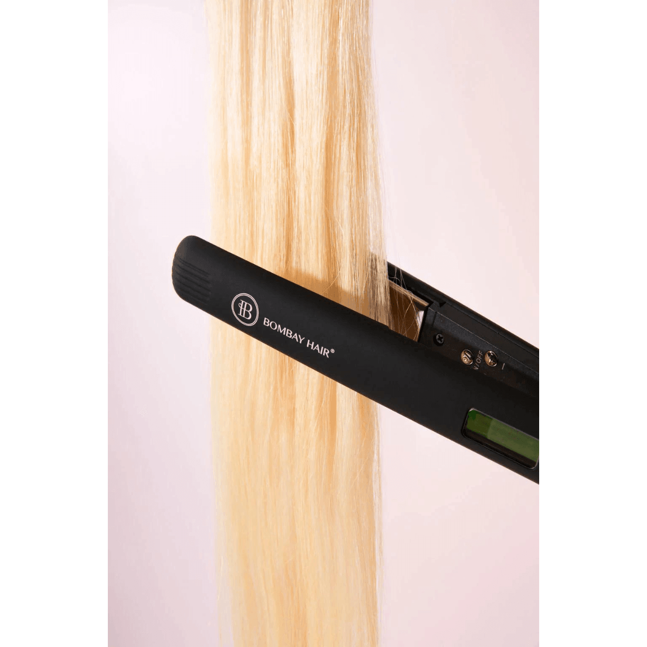 BOMBAY HAIR Rose Gold Flat Iron (1")