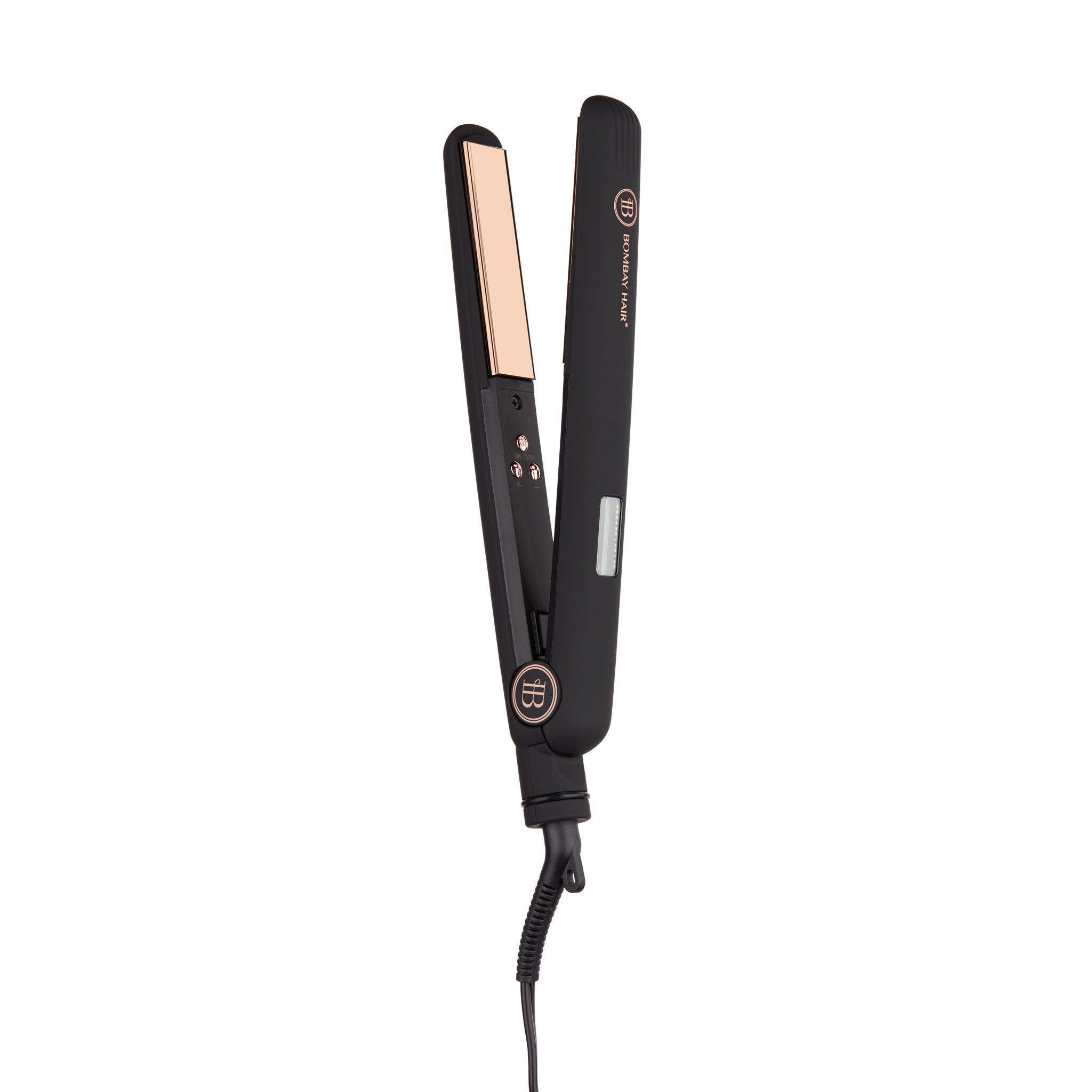 BOMBAY HAIR Rose Gold Flat Iron (1")