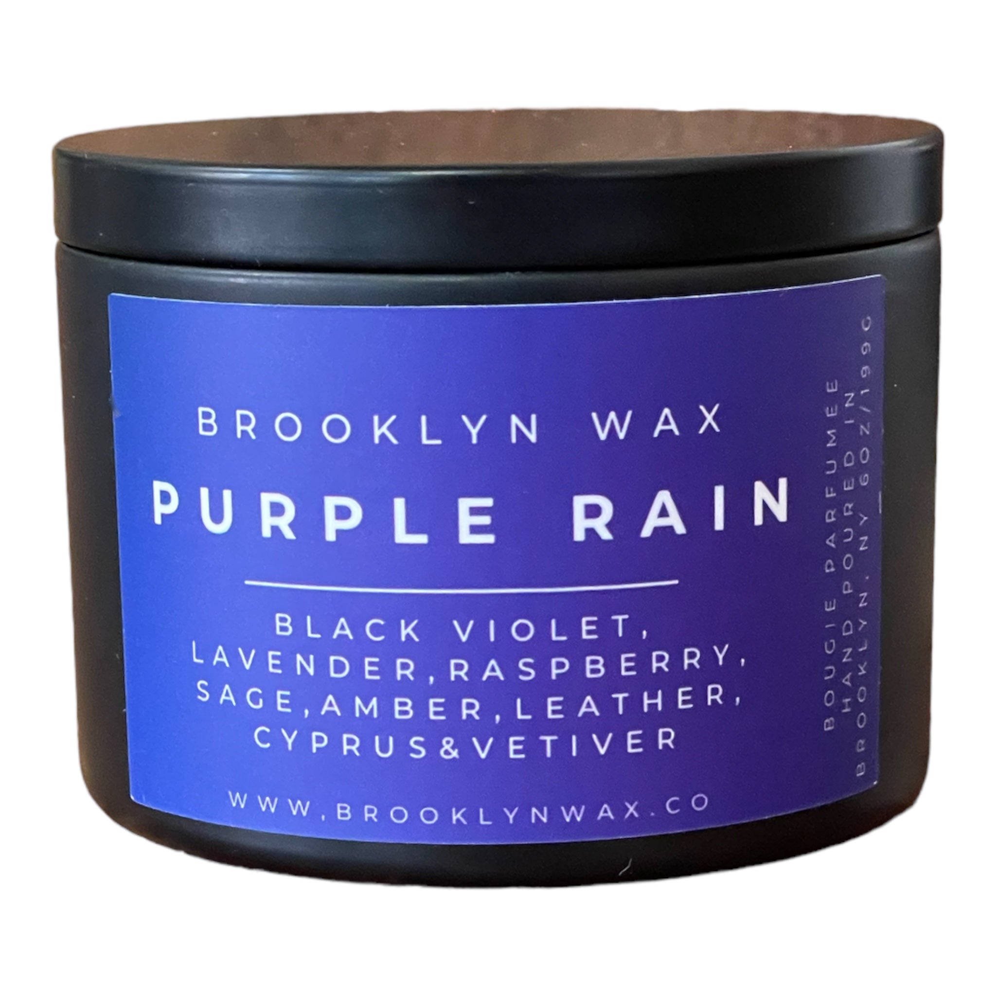 Brooklyn Wax Purple Rain Candle - 6oz